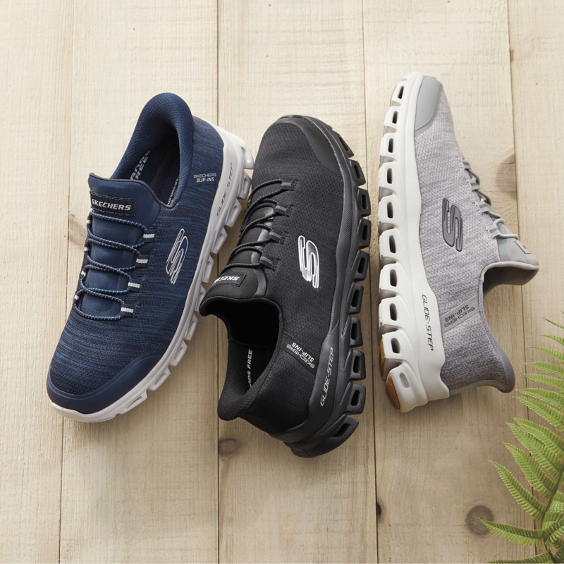 Skechers Men's Slip-Ins Glide Step Zefyr - MIDNIGHT VELVET CATALOG