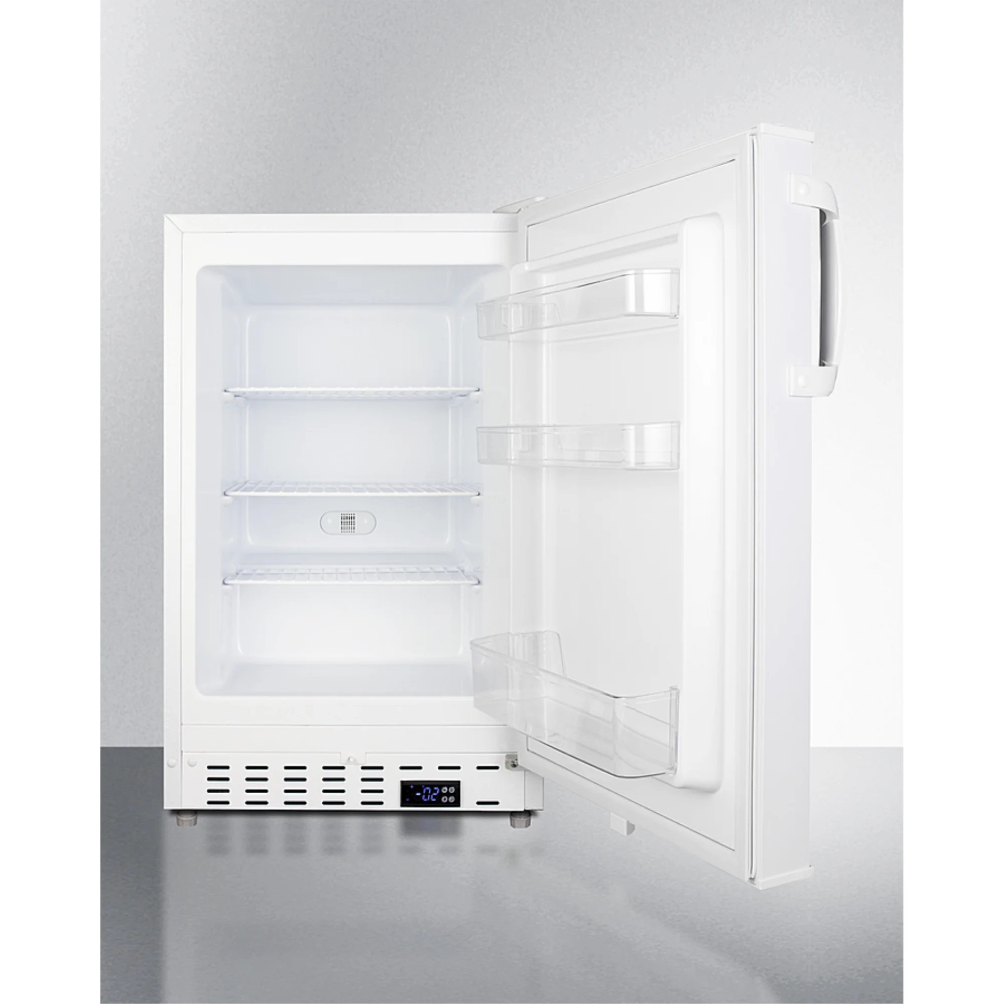 Summit Alfz36 21 Inches Wide 2.68 Cu. Ft. Built-In / Free Standing Upright Compact Freezer -