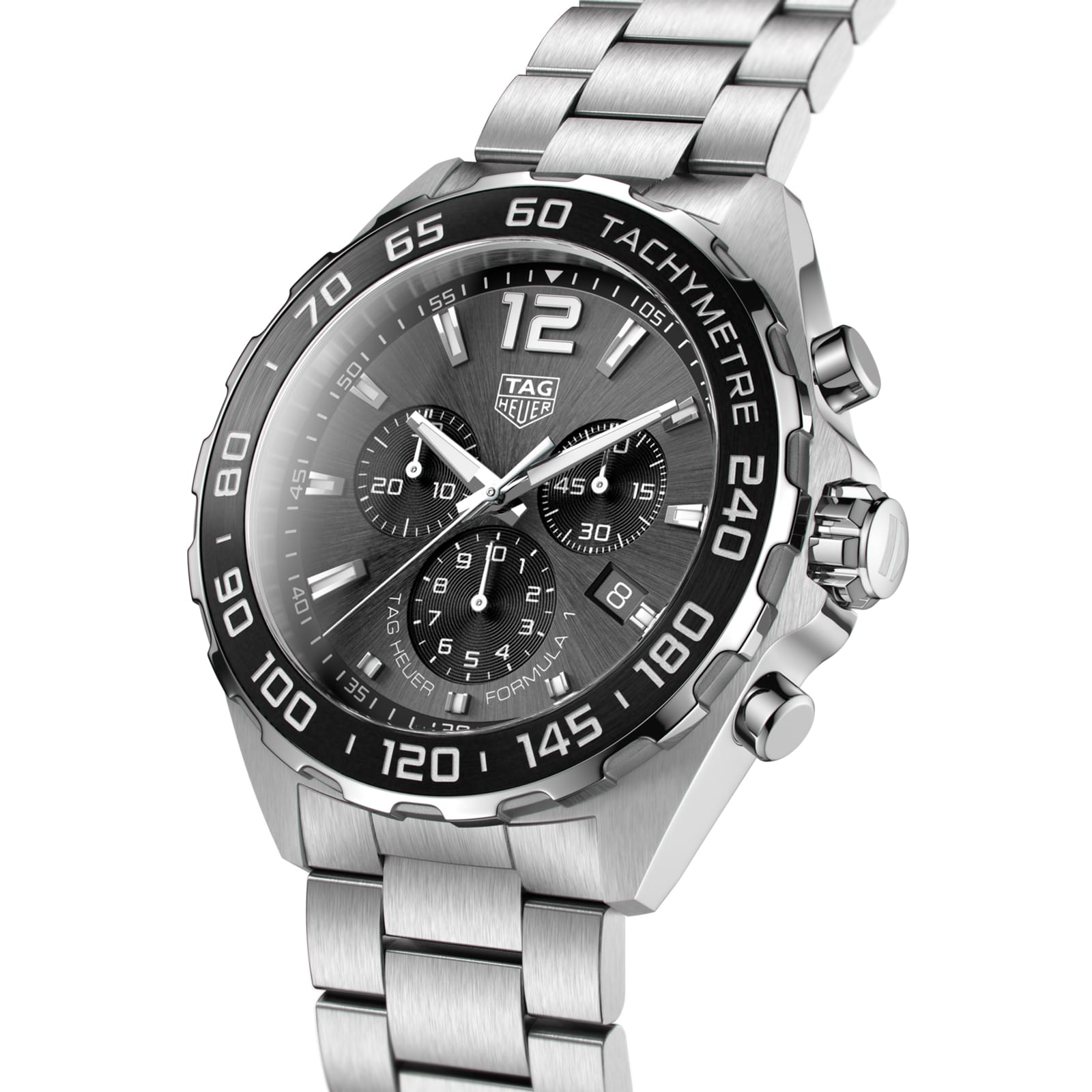 TAG Heuer Replica Watch Formula 1 Chronograph Quartz 43 mm Steel & Ceramic(1:1 replica) - Top club