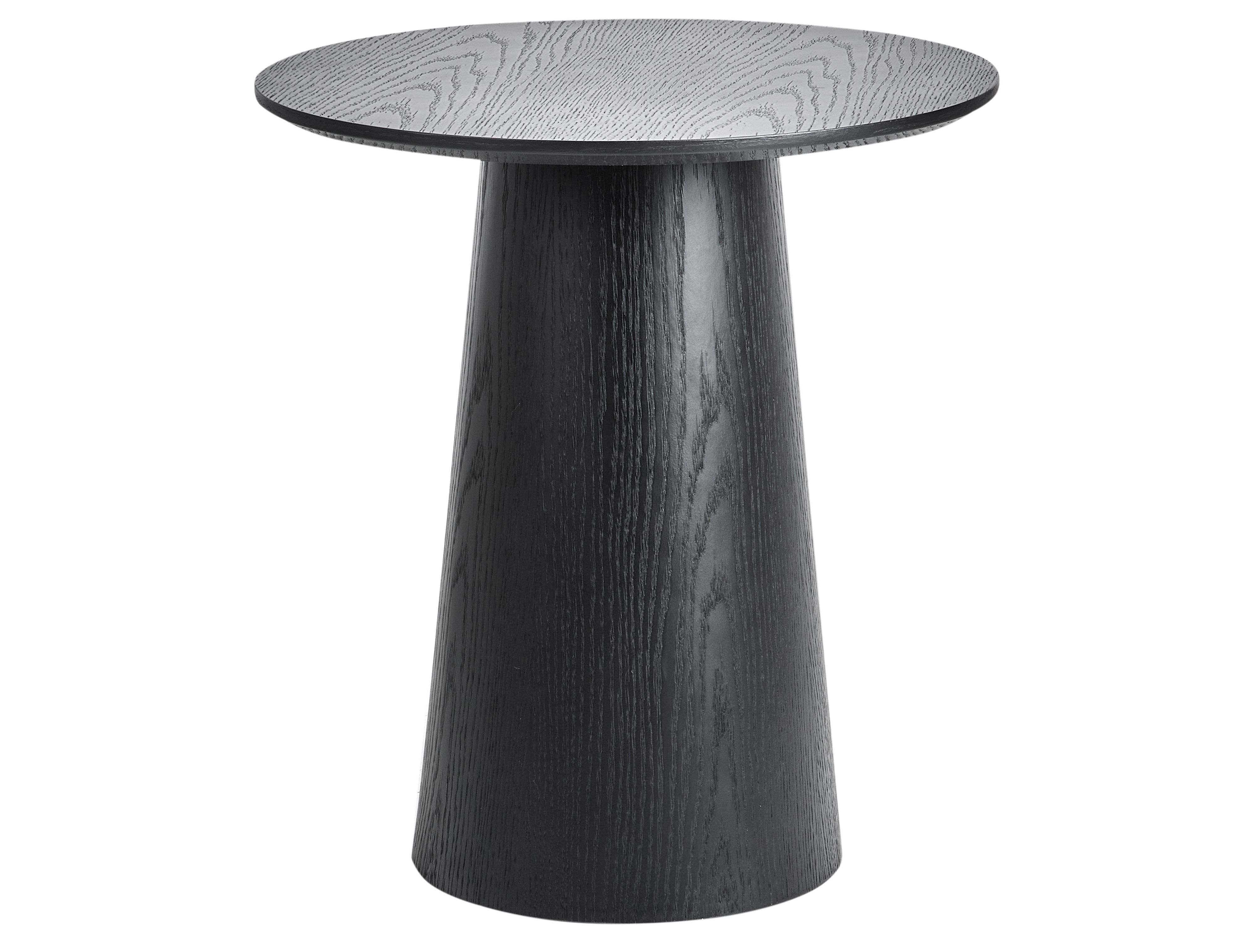 Side Table WANDO Black Ash Wood