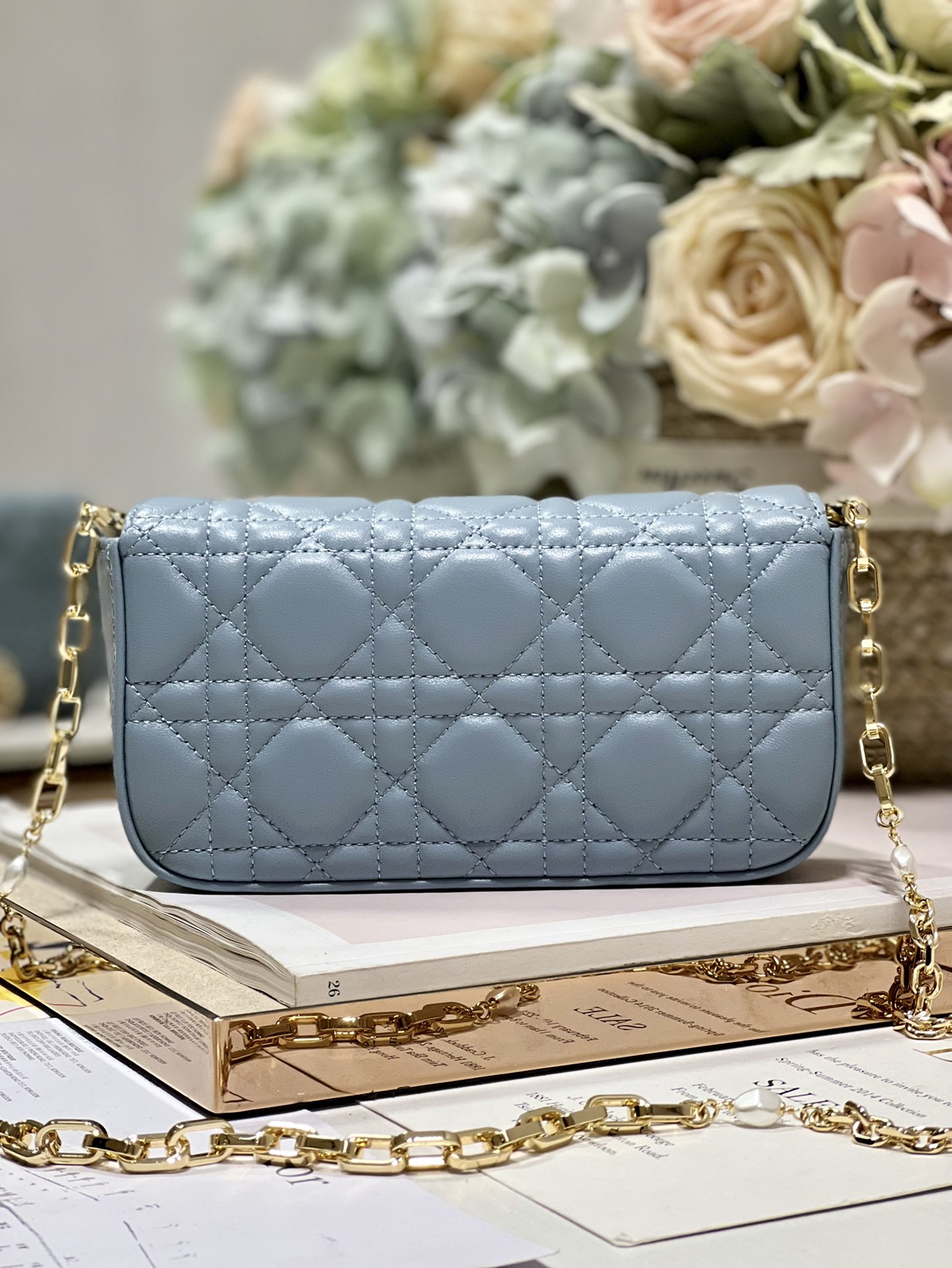 Mini Miss Dior Bag White/ Black/ Blue/ Light Purple For Women 7 in/18.cm1:1High-quality replica