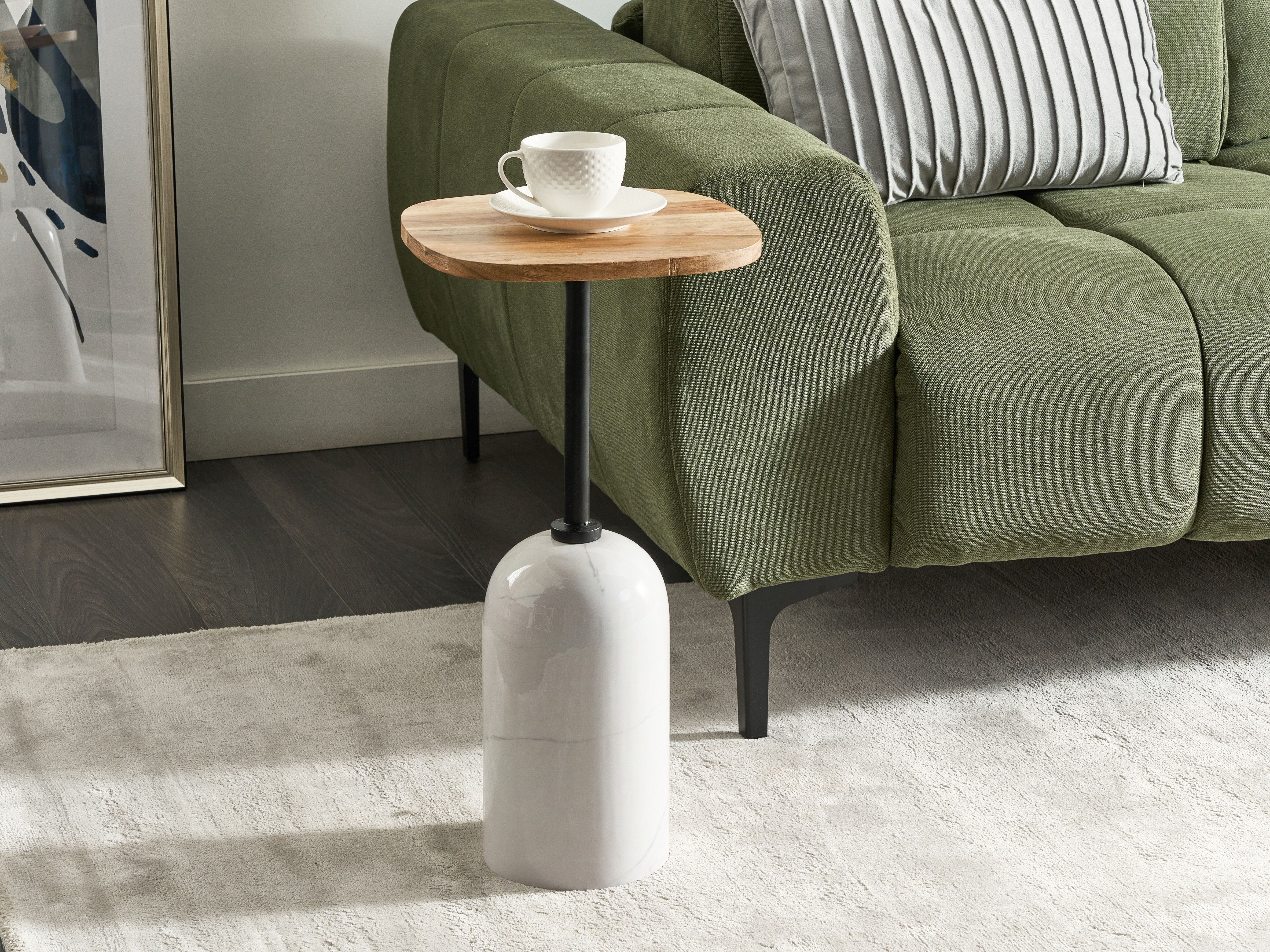 Side Table OASIS Metal White