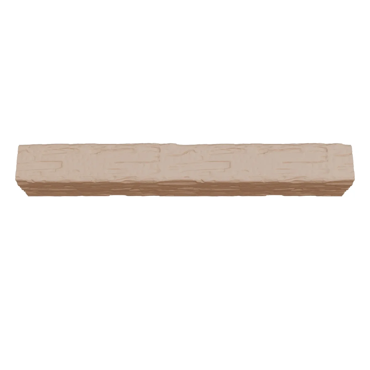 Ekena Millwork 3 1/2"W x 3 1/2"H x 120"L 3-Sided (U-Beam) Salvaged Timber HeritageTimber Faux Wood Ceiling Beam, Kona Brown - Image 18