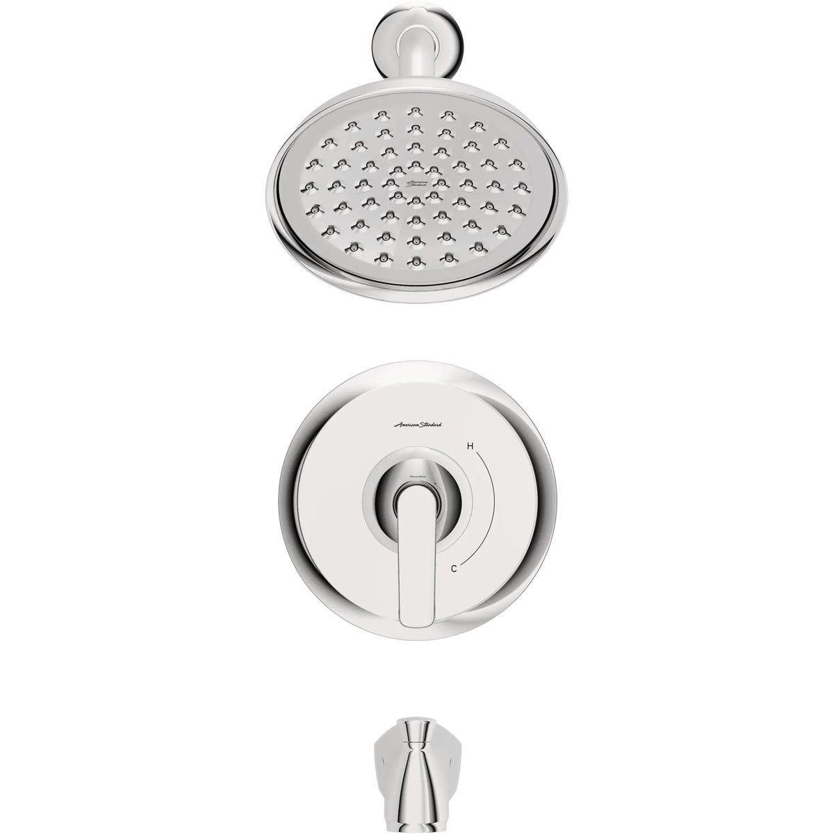 American Standard Becklow Chrome Single-Handle Lever Tub & Shower Faucet