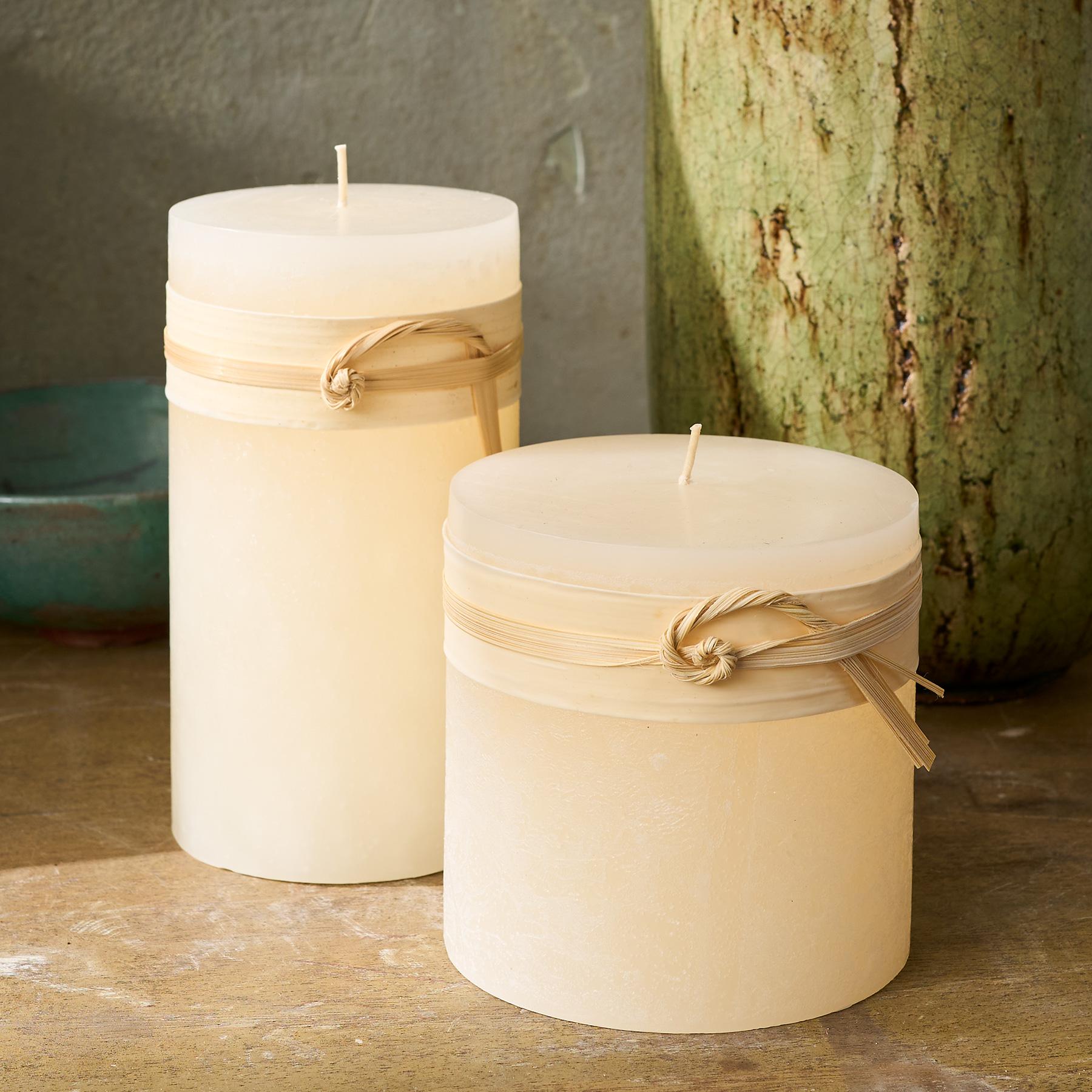 Timber Pillar Candle - Sundance Clothing