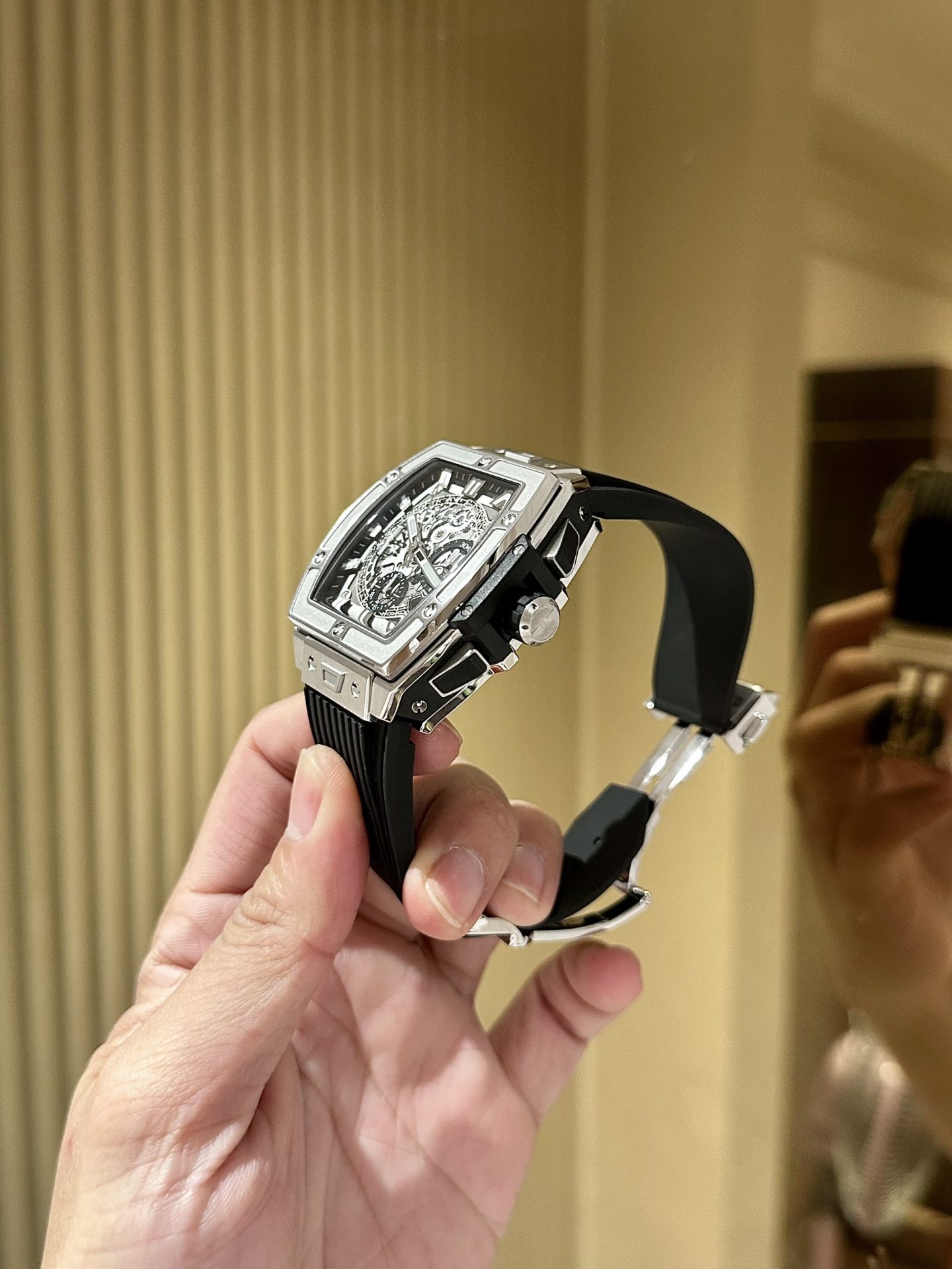 Hublot Replica 1:1 Watch Spirit Of Big Bang Black Titanium Chronograph 42mm - Top club