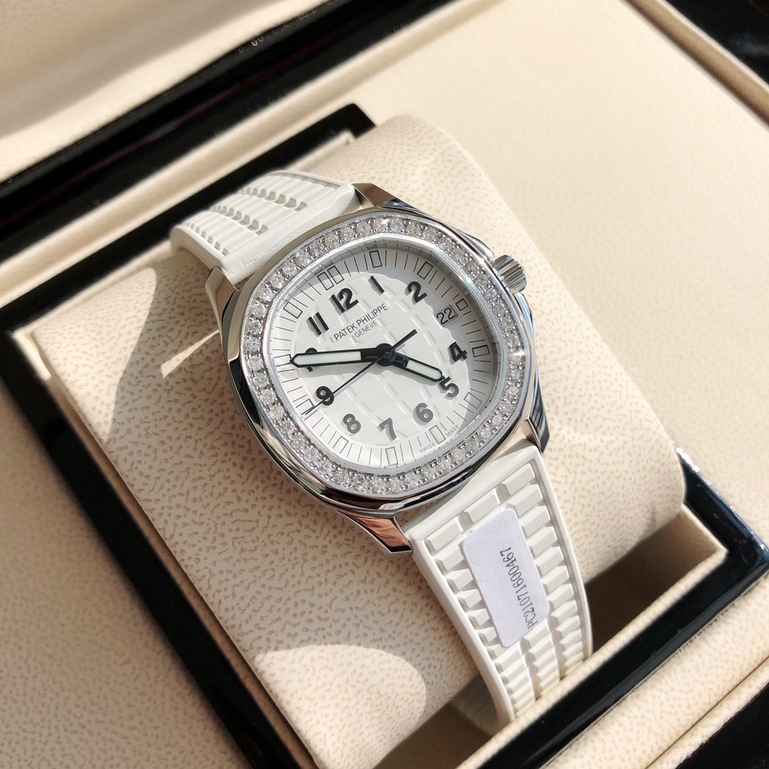 Fake Patek Philippe Replica Watch Aquanaut Ladies Stainless Steel Composite 5067A-024 TWF(1:1 replica) - Elite Watch Atelier
