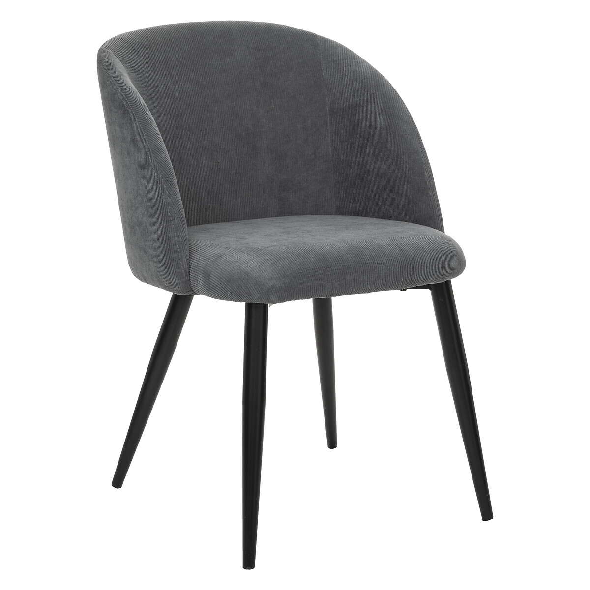 Armchair "Celeste" Corduroy, Grey