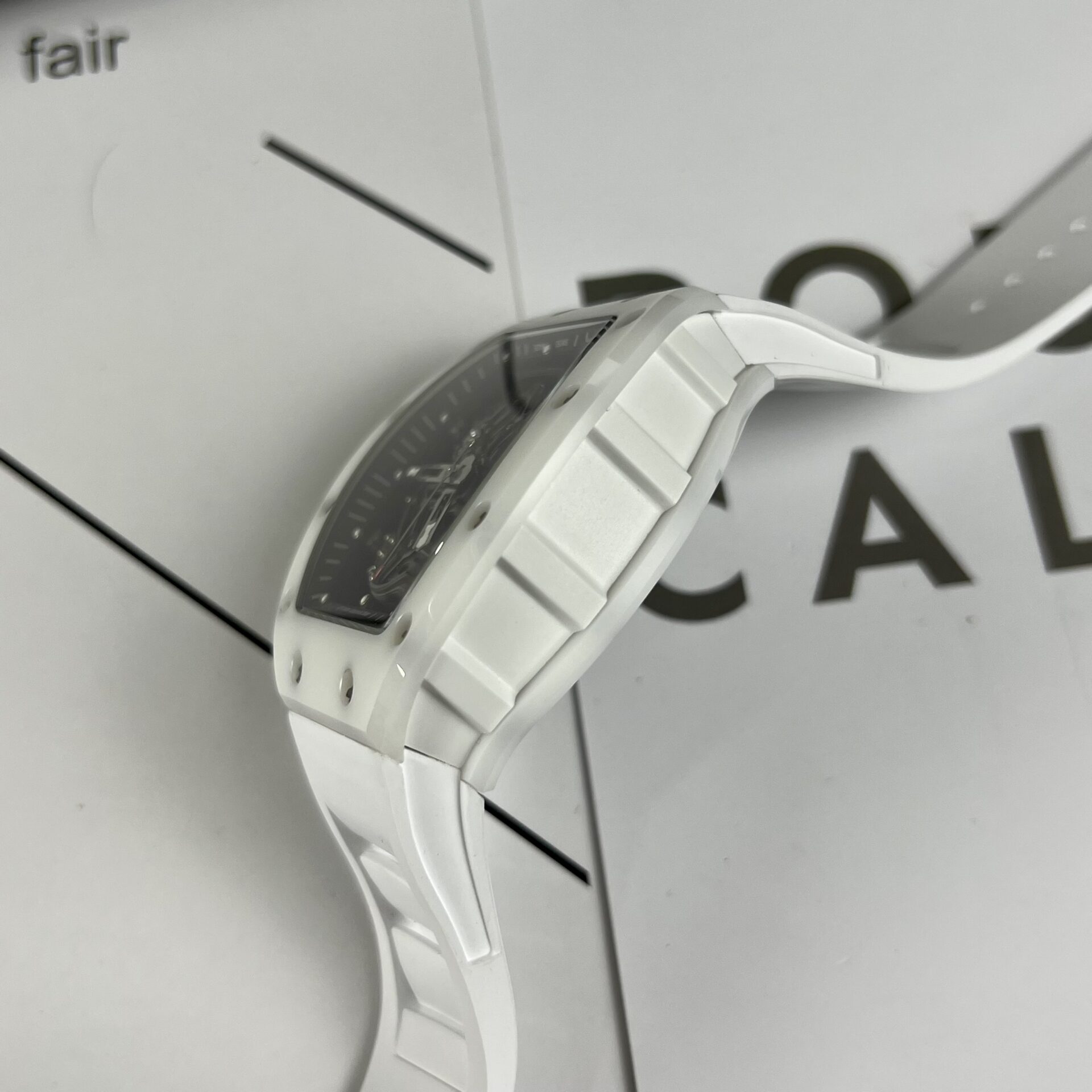 Richard Mille RM055 White High Quality Replica Watch 45mm - Top club