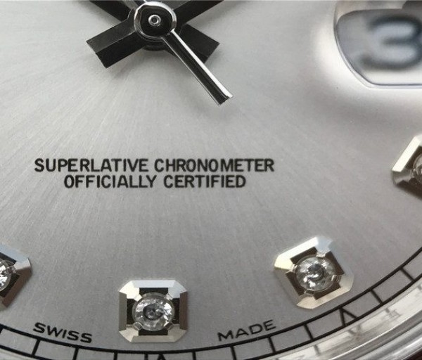 Replica Rolex DateJust 41mm 126300 Noob White Dial Diamonds Markers SS Bracelet A3235 - Elite Watch Atelier