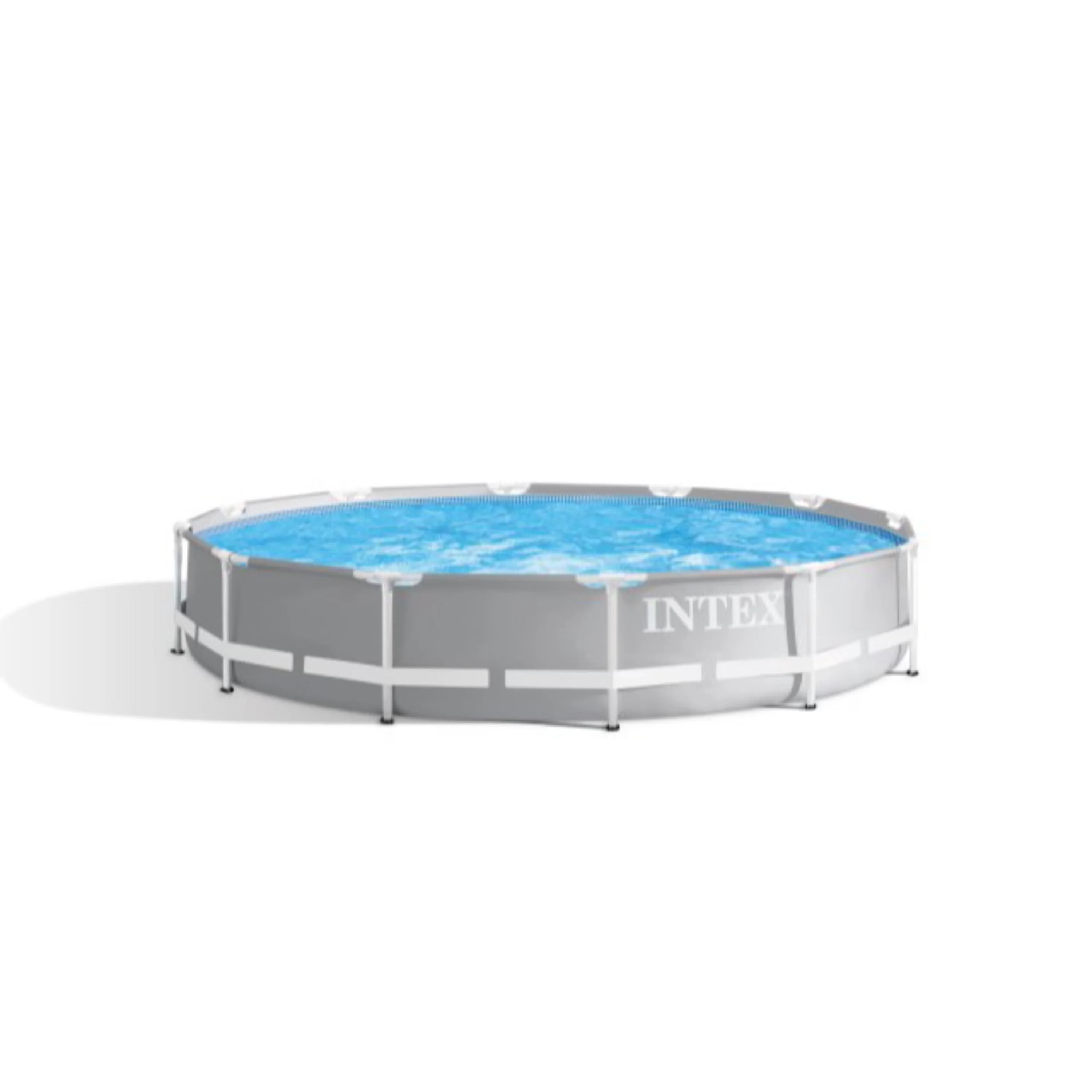 Intex Prism Frame Above Ground Swimming Pool 14ft x 42in With Pump - 26719EH - Image 5 Intex Prism Frame Above Ground Swimming Pool 14ft x 42in With Pump - 26719EH - Image 5