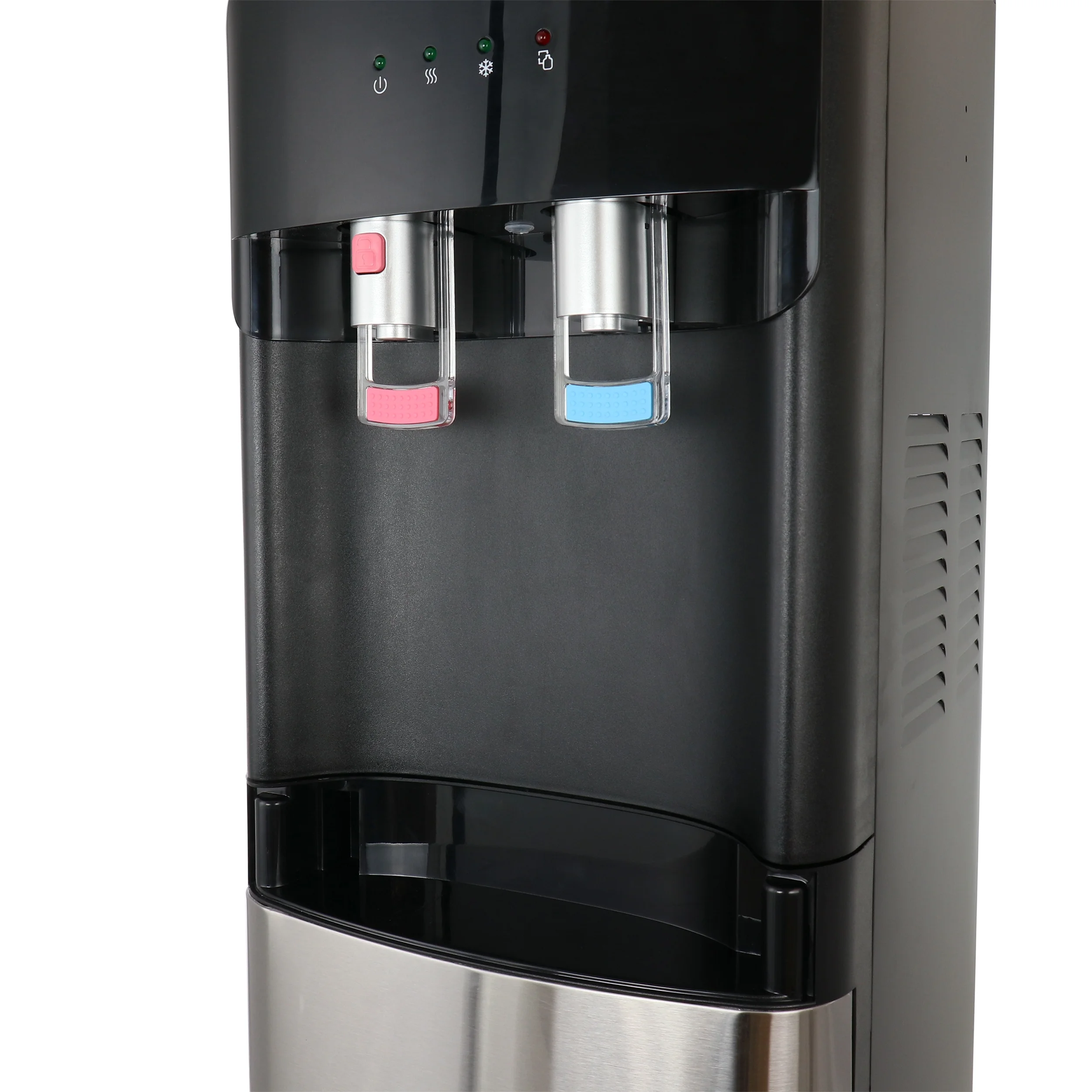 MegaChef Stainless Steel Bottom Load Hot and Cold Water Dispenser 5 Gallon Water Cooler - Image 7