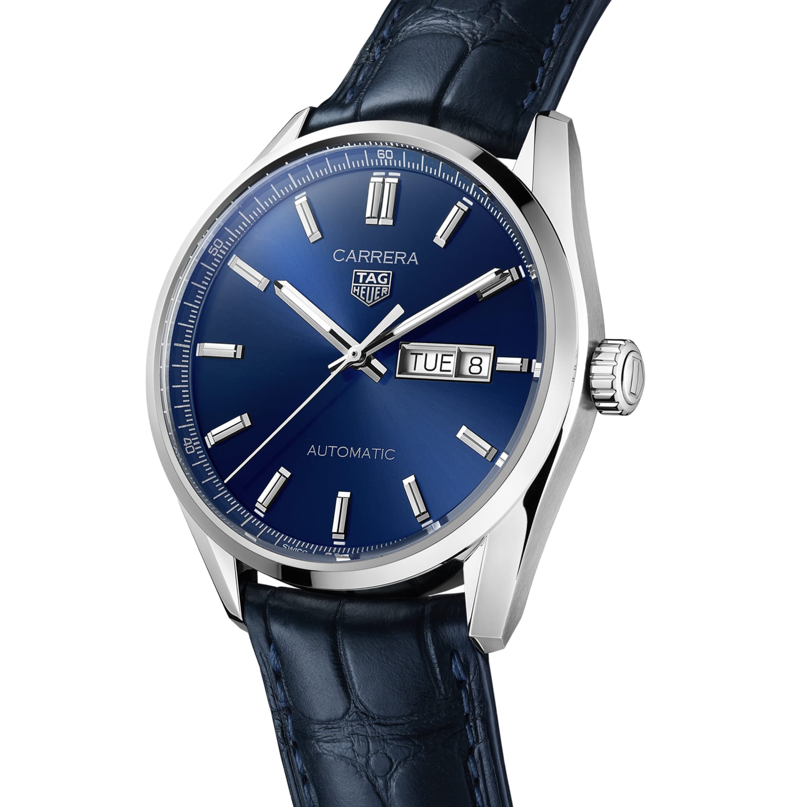 TAG Heuer Replica Watch Carrera Day-Date Automatic 41 mm Steel(1:1 replica) - Top club