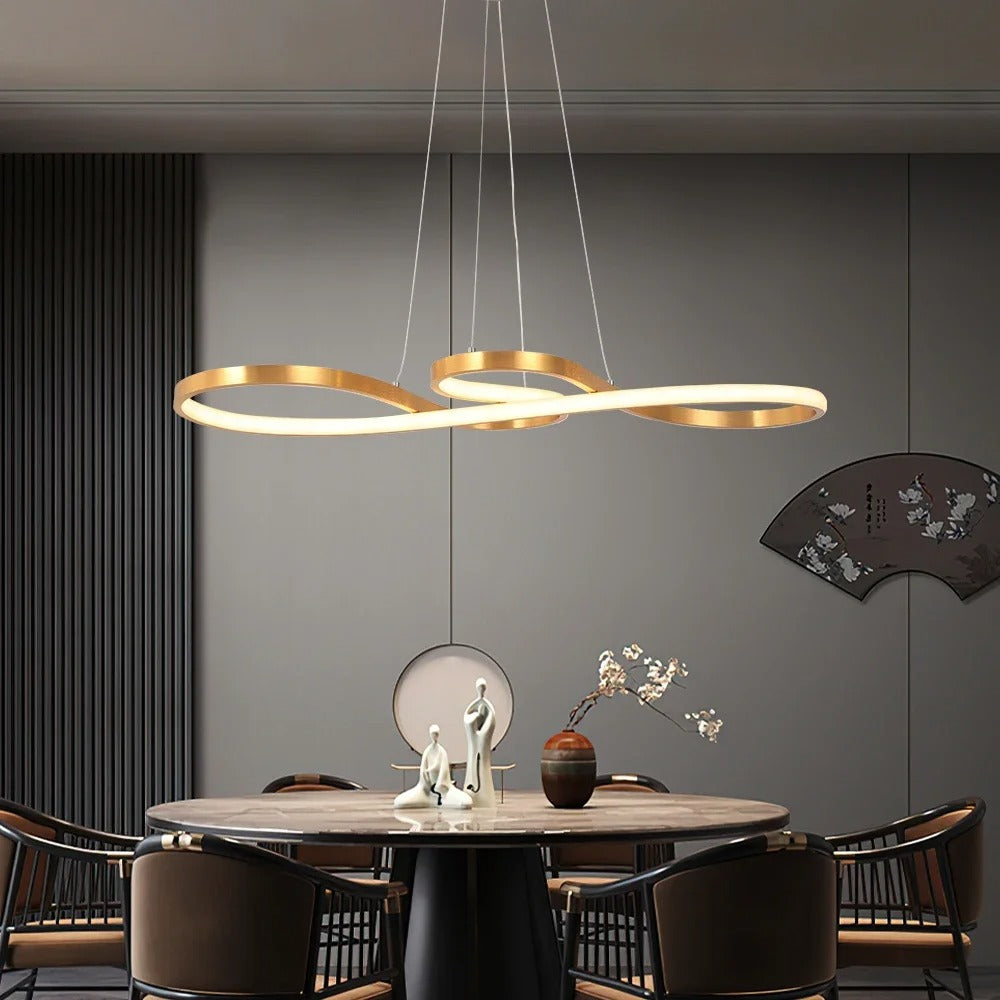 HaloLux – Stijlvolle LED Ringenlamp, Volledig Verstelbaar en Dimbaar