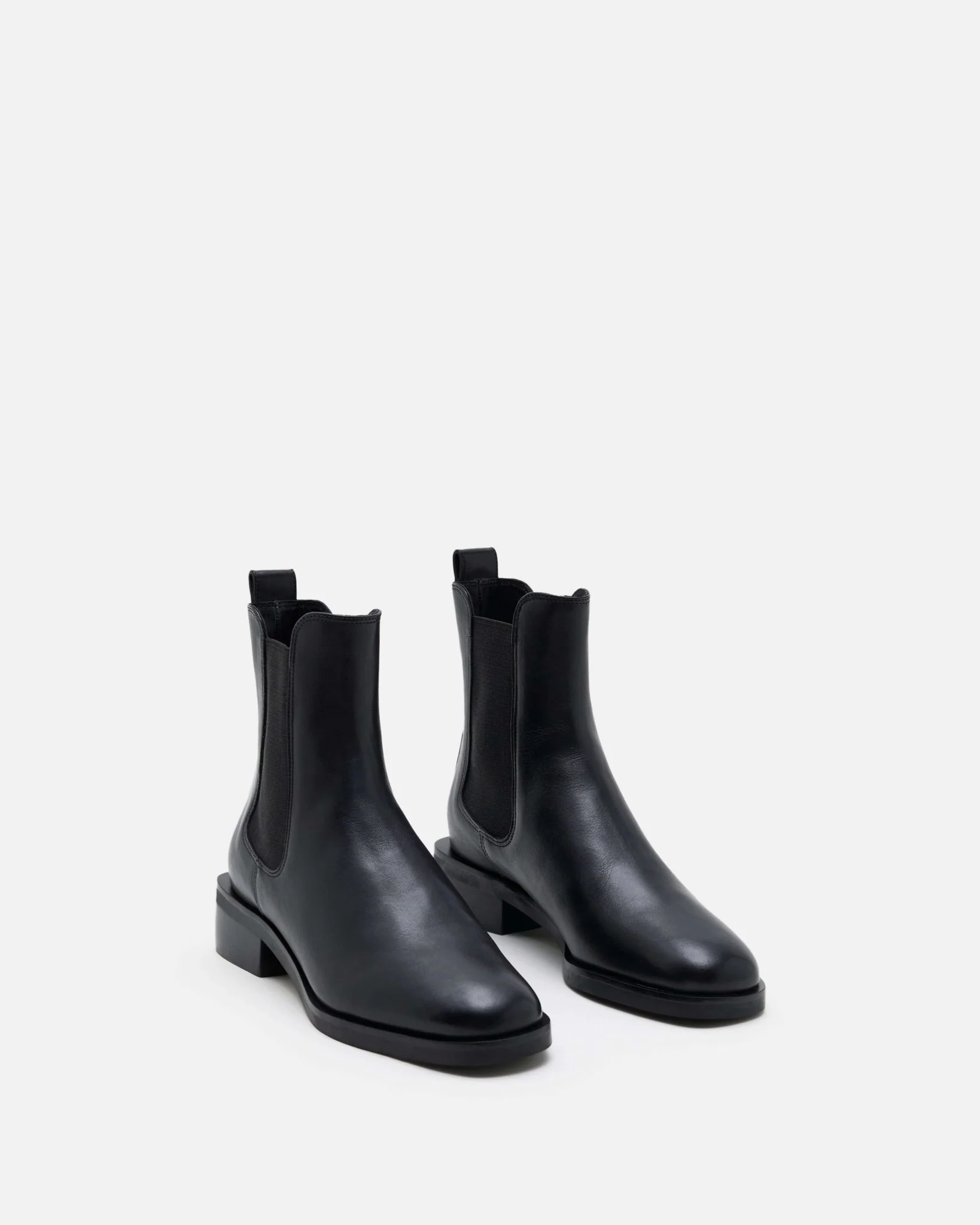 BOTTINES KEEP - En cuir noir