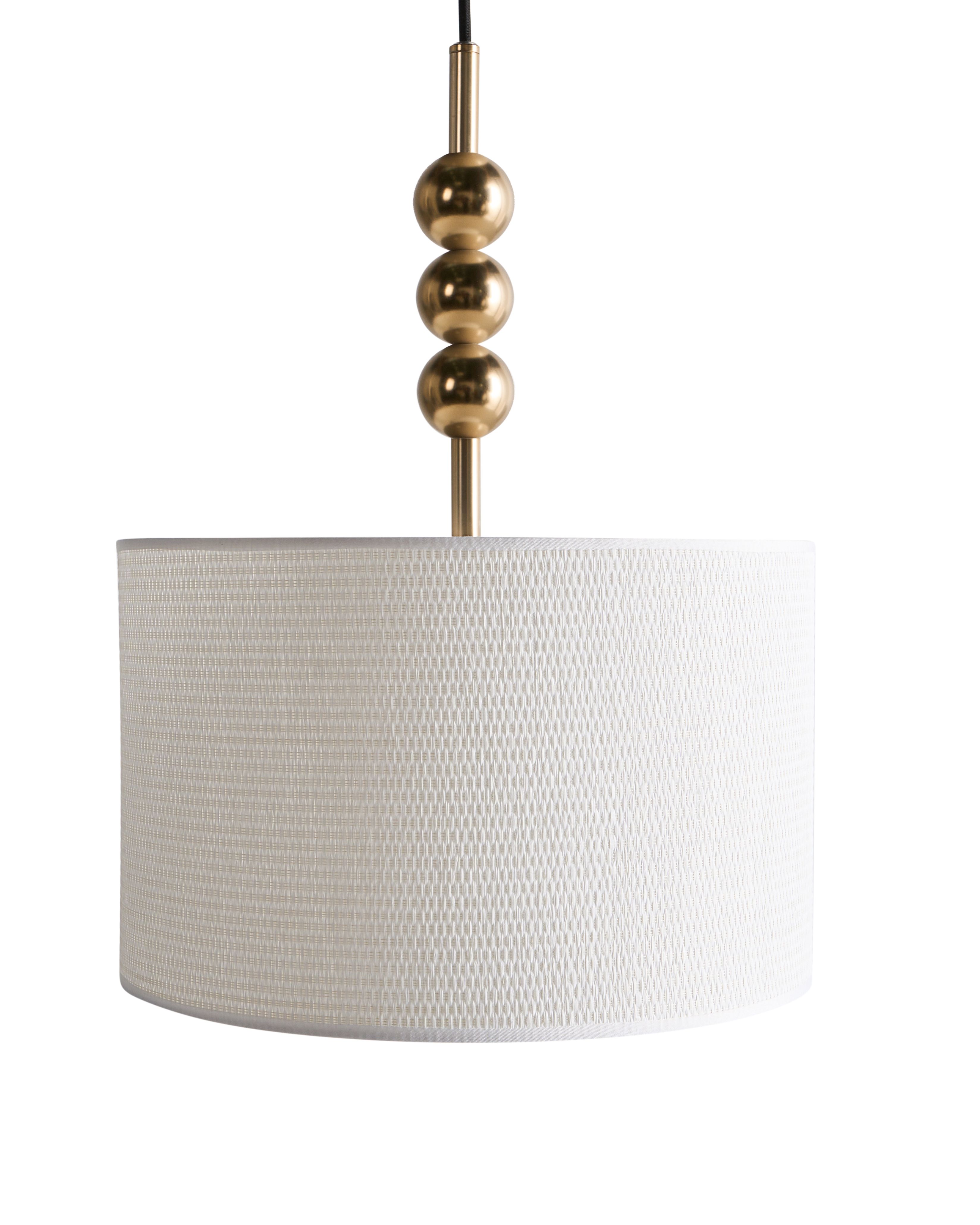 Pendant Lamp LOKY Metal Brass