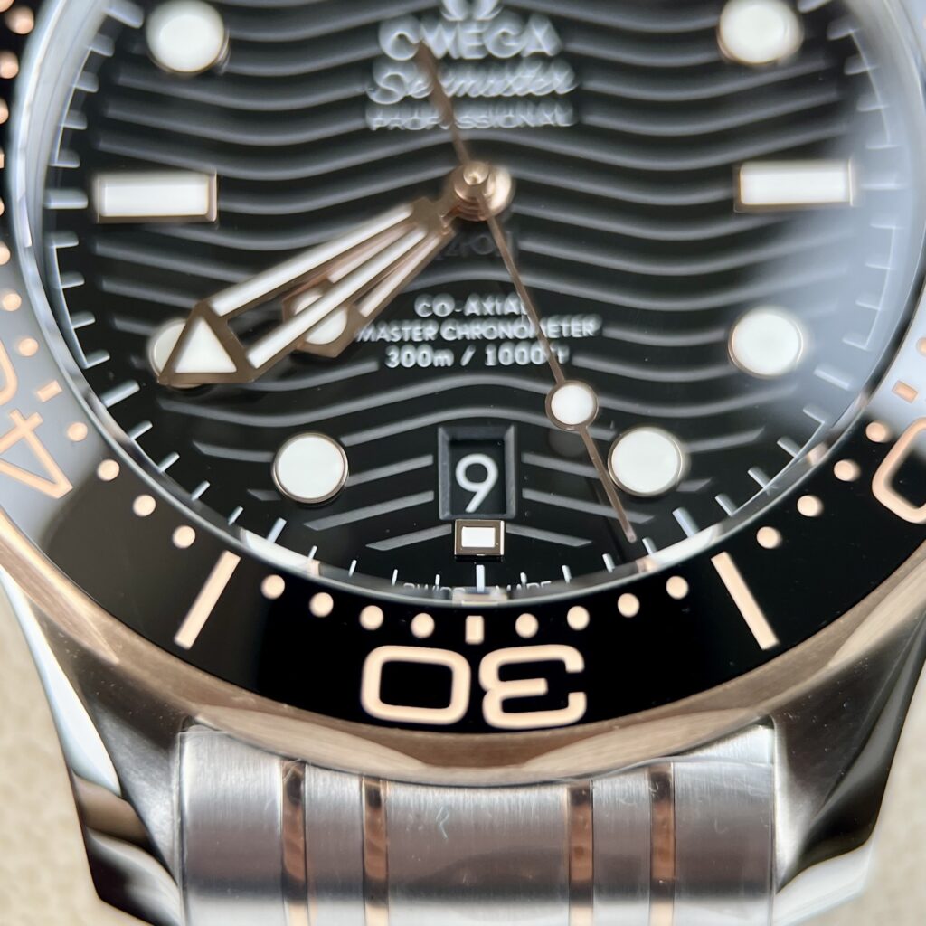 Omega Replica 1:1 Watch Seamaster Black Wave Pattern Demi Factory VS 42mm - Top club