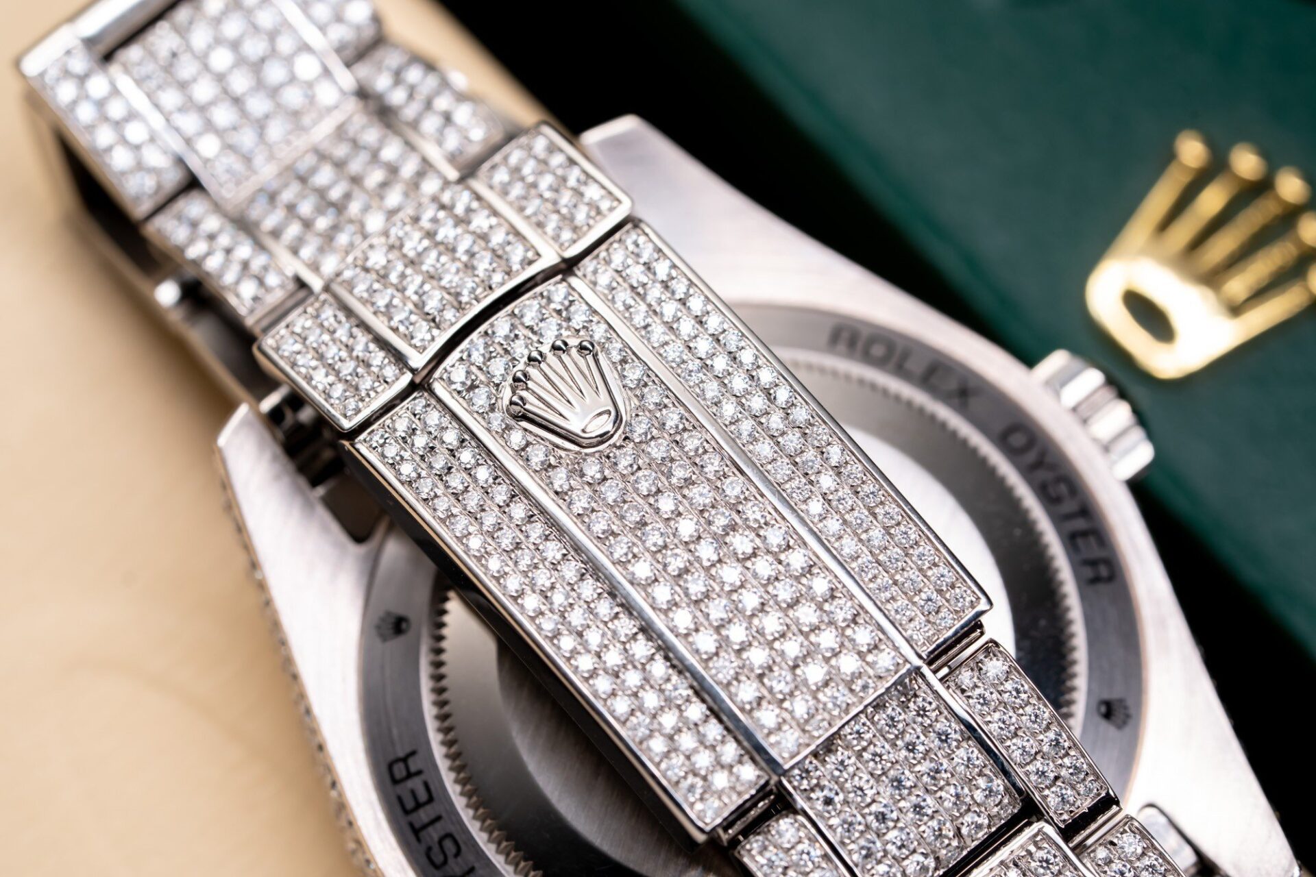 Rolex Best Replica Watch With Moissanite Diamond Hong Kong 41mm - Top club