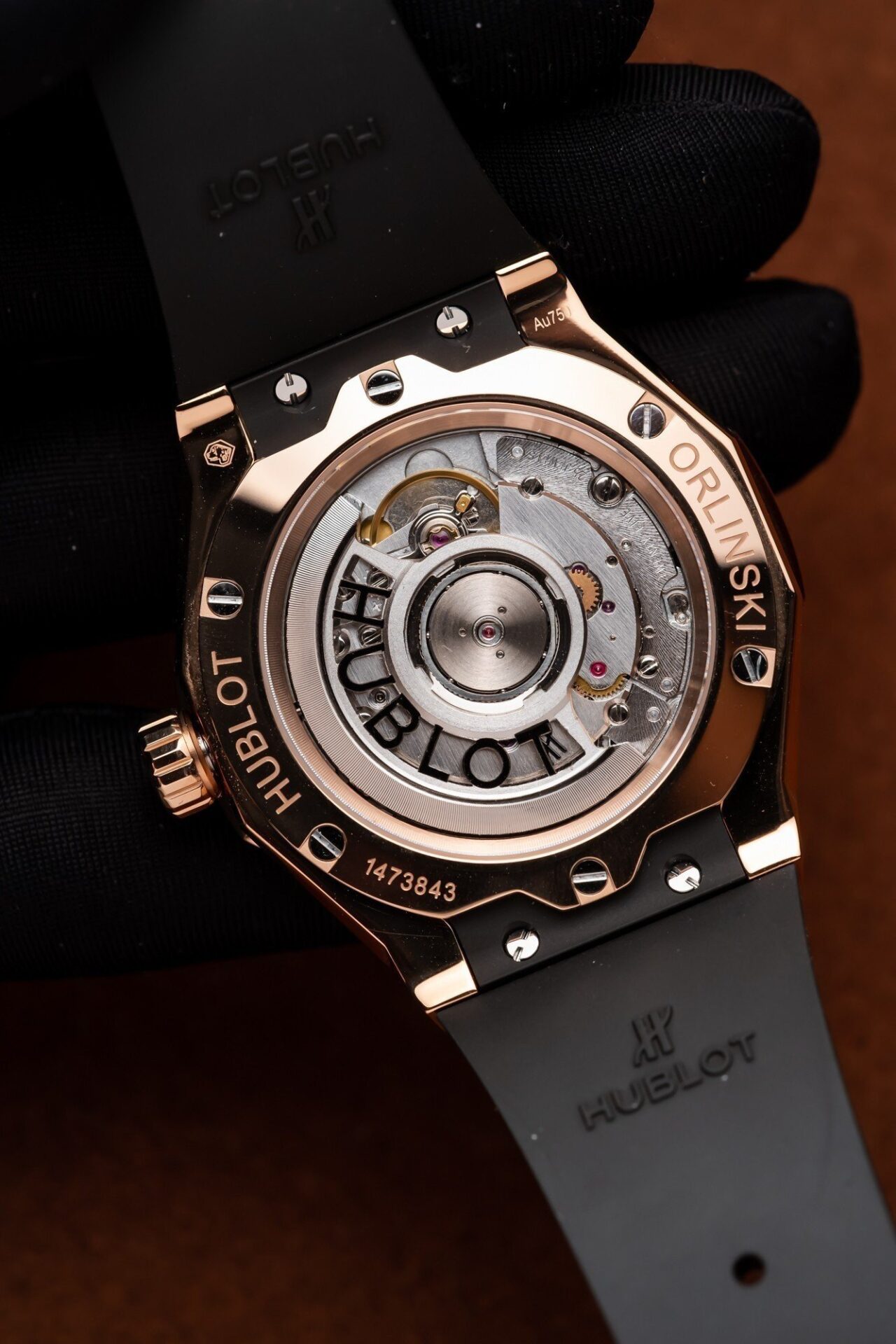 Hublot Orlinski King Gold Replica 1:1 Watch Black APS 40mm - Top club