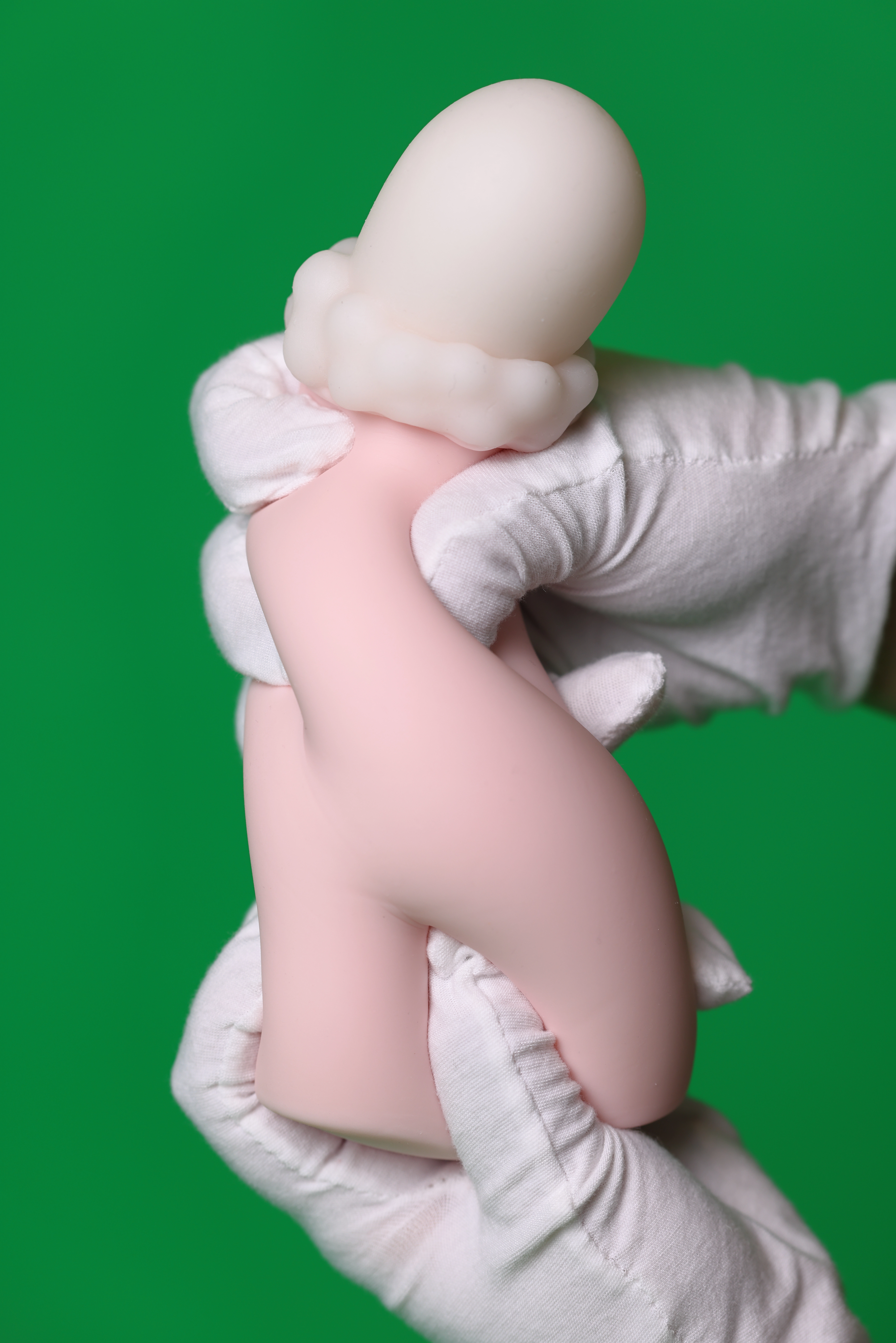 Soft TPE material and flexible surface of the Dr.YUU Inertia Male Masturbator