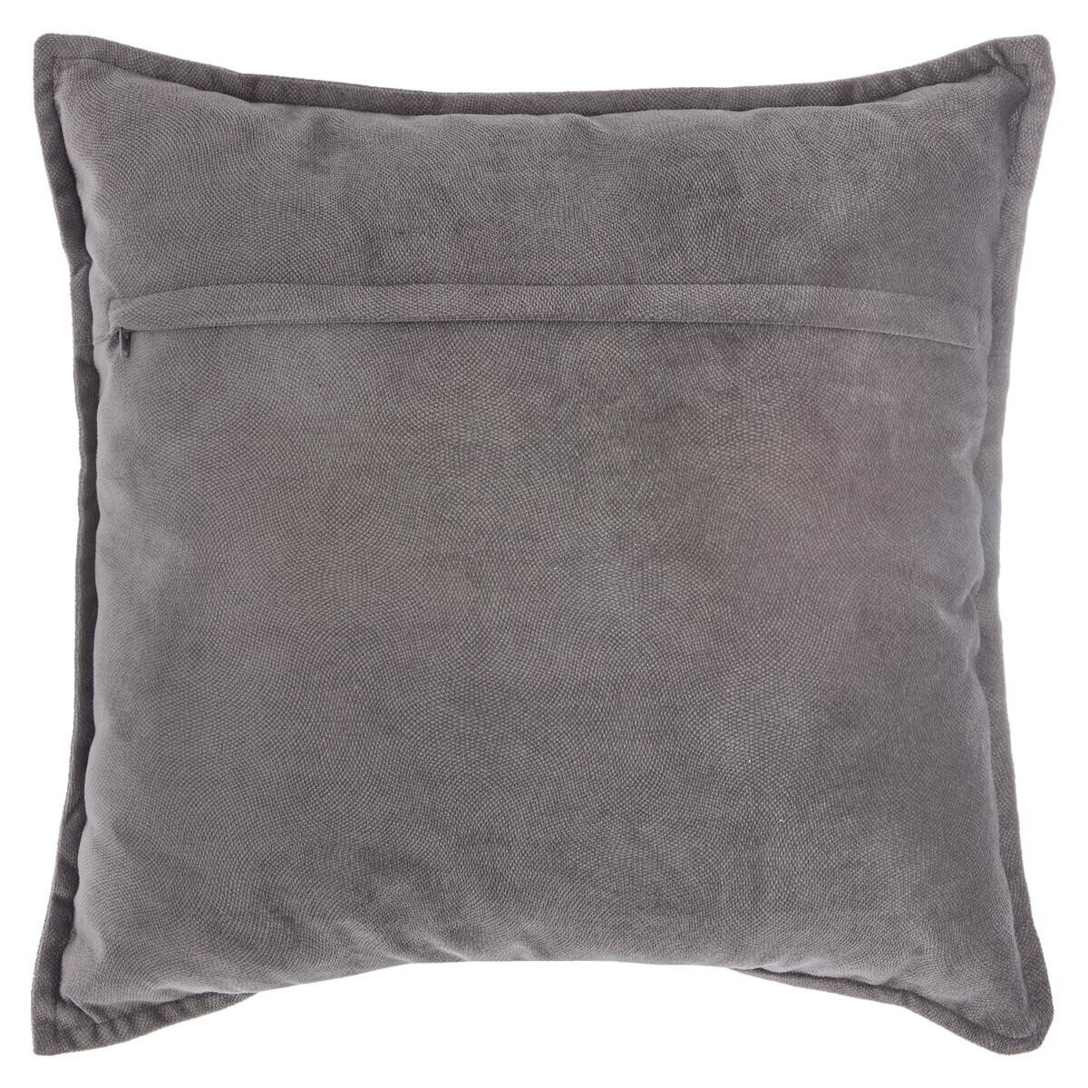 Cushion "Linah" Slate grey, 45x45 cm