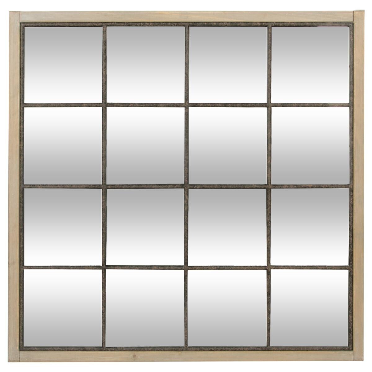 Mirror"Noe" Multicoloured, 90x90 cm