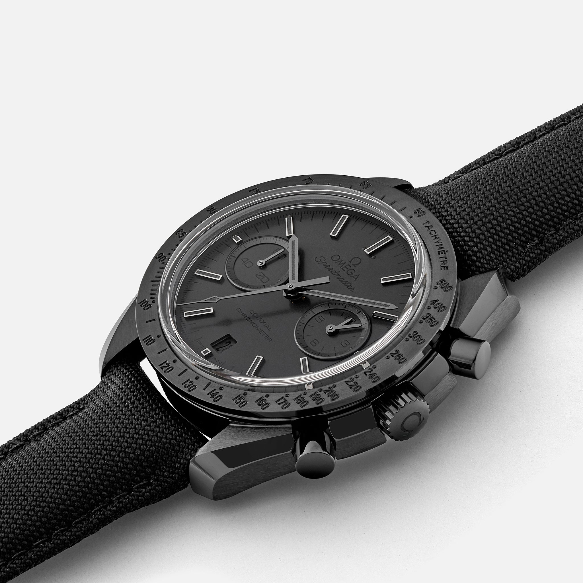 Speedmaster Moonwatch Co-Axial Chronograph 44.25mm 'Dark Side Of The Moon' Black Black(1:1 replica) - Top club
