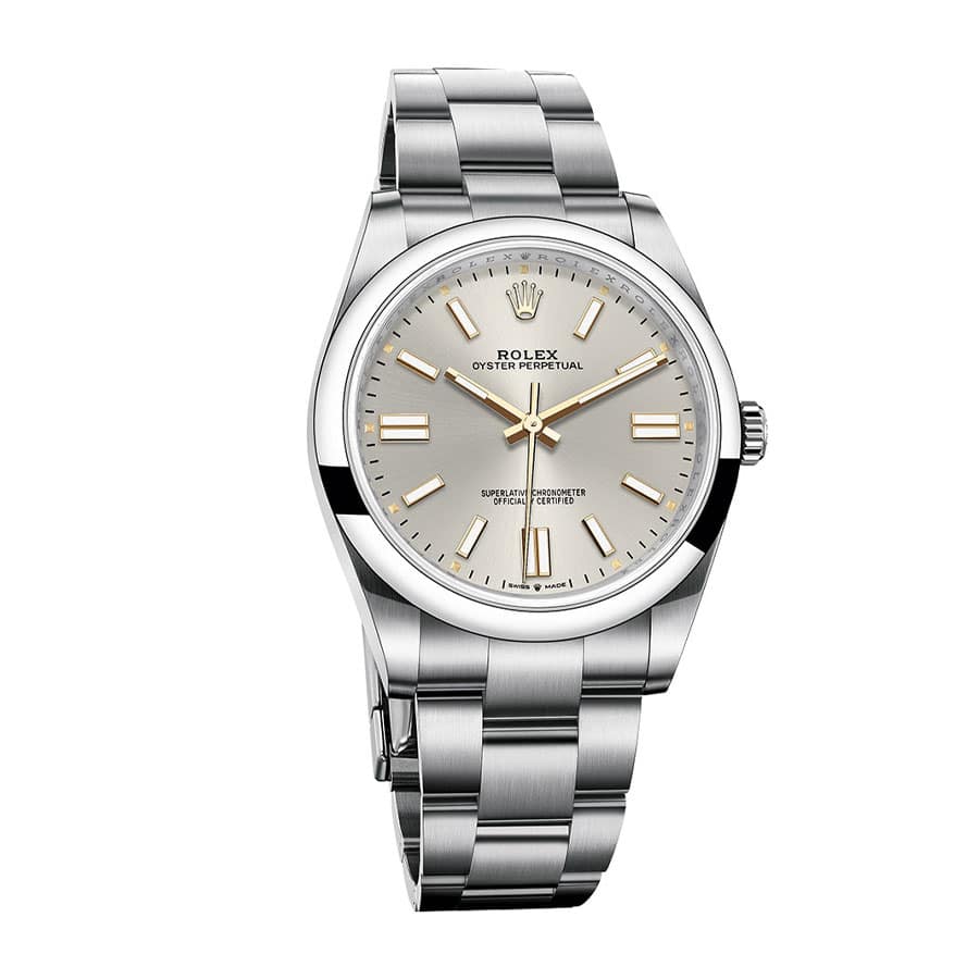 Rolex Oyster Perpetual Grey Dial 126000 Replica - Elite Watch Atelier