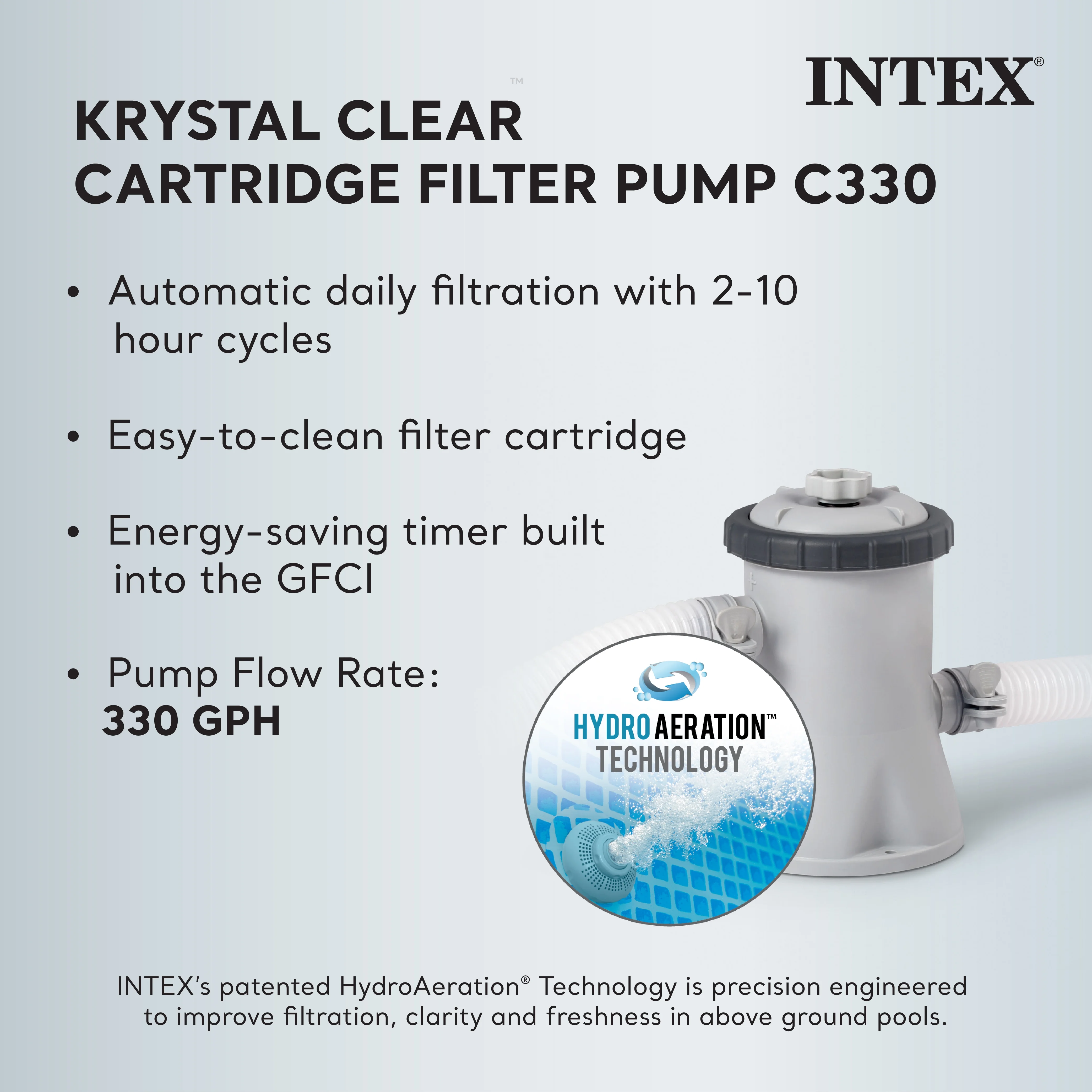 Intex 26719EH 14ft x 42in Prism Frame Above Ground Swimming Pool with Pump - Image 8