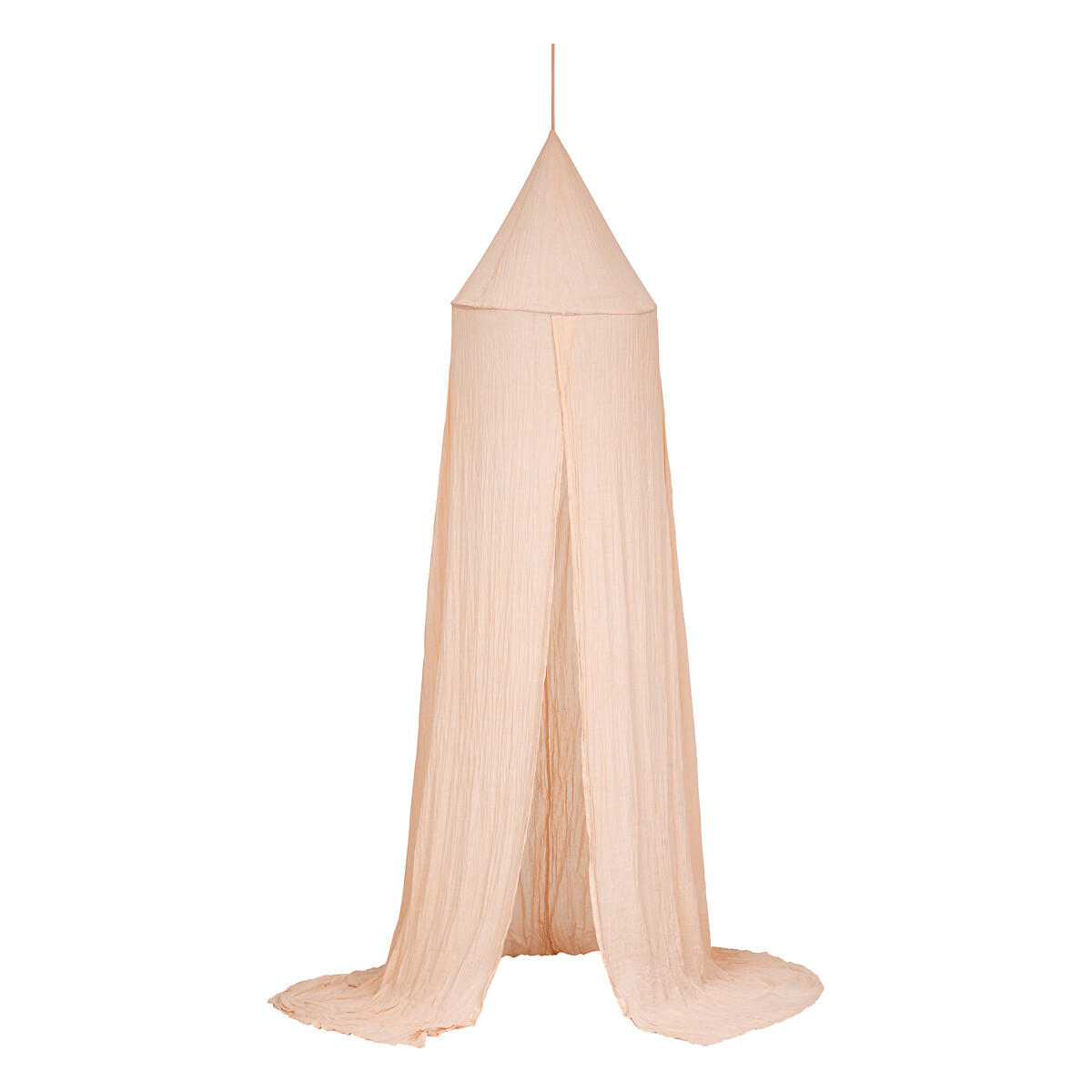 Bed canopy "Lili" Cotton gauze, white, h.350 cm