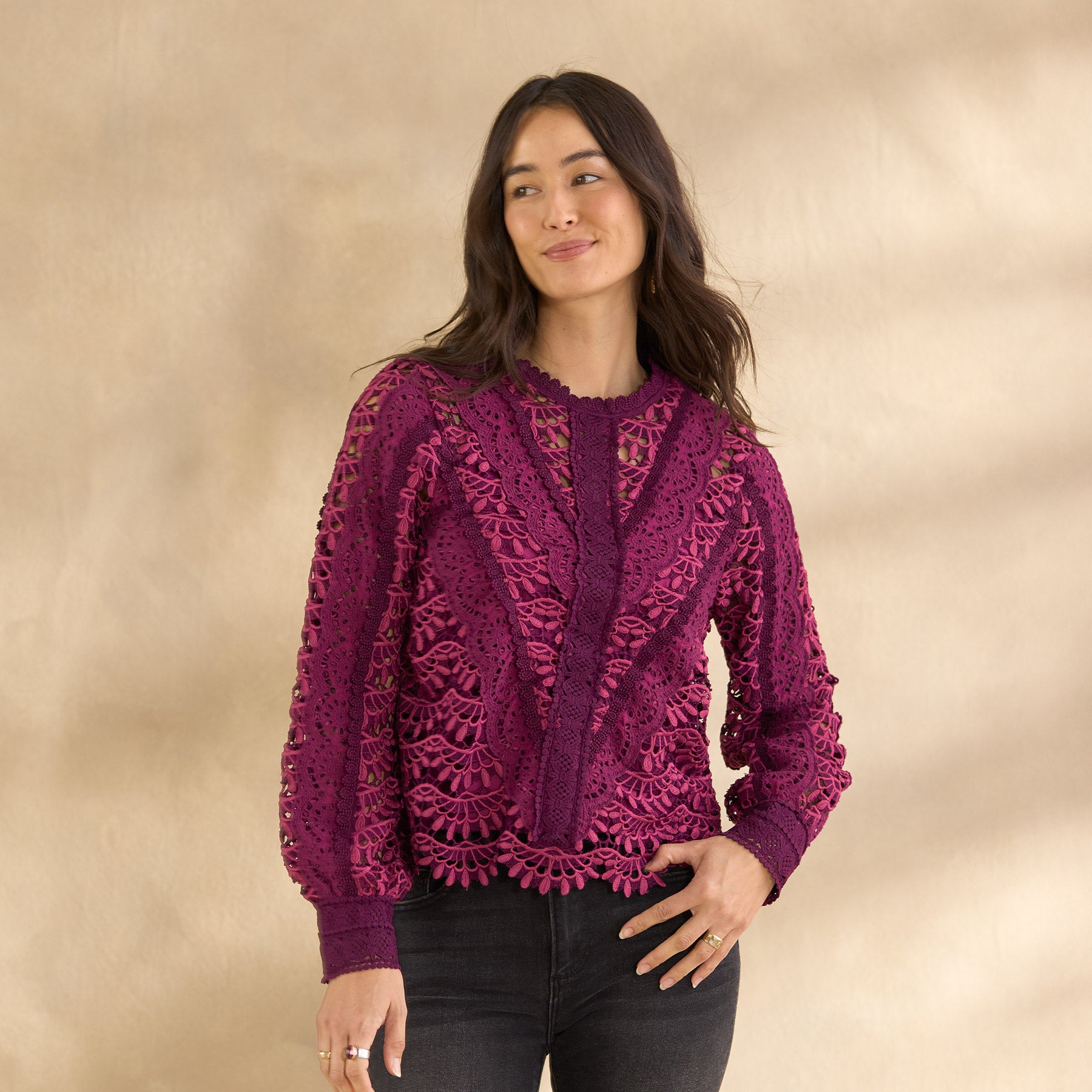 Linnea Crochet Top - Sundance Clothing