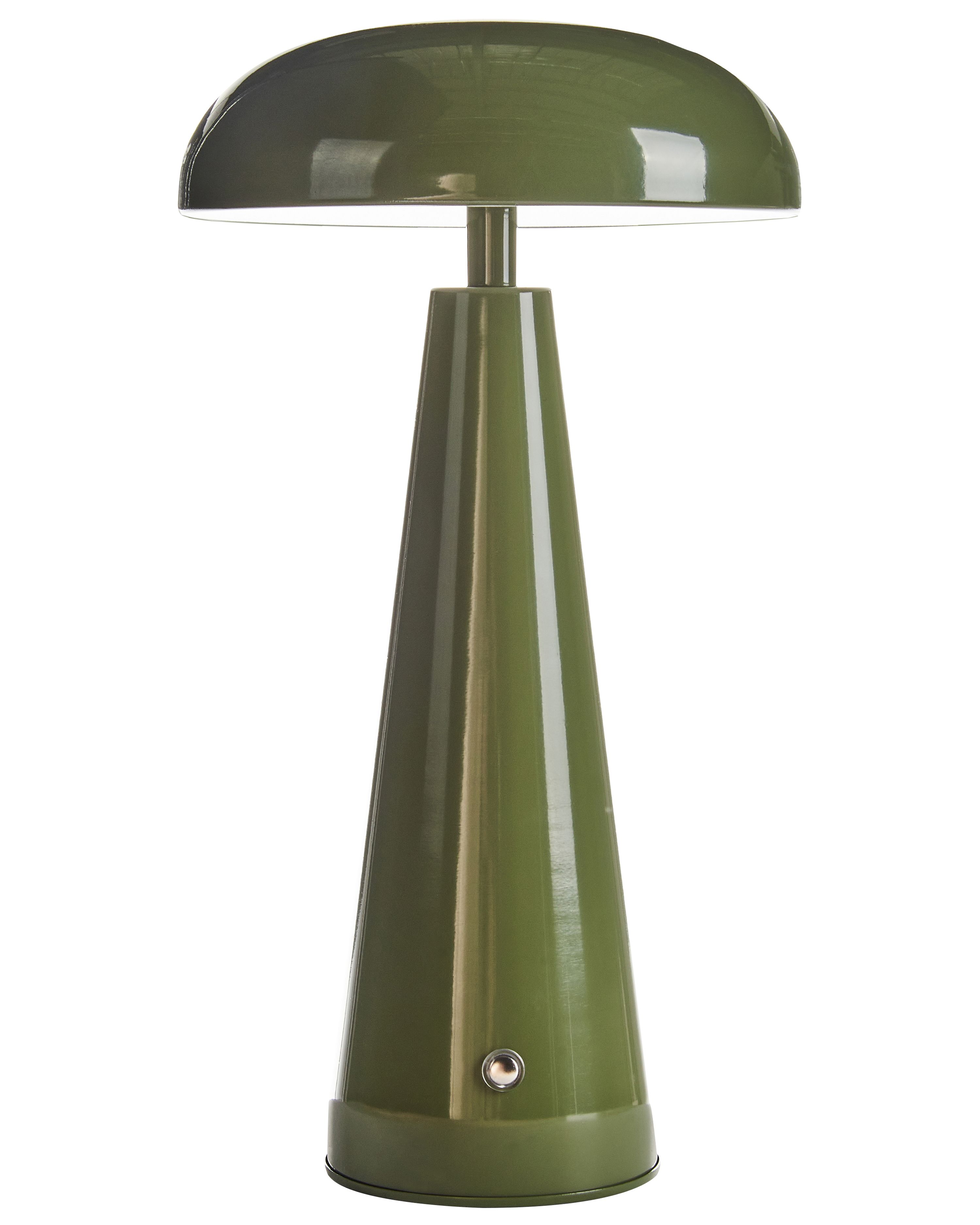 Wireless LED Table Lamp BOCONO with Dimmer Metal Green