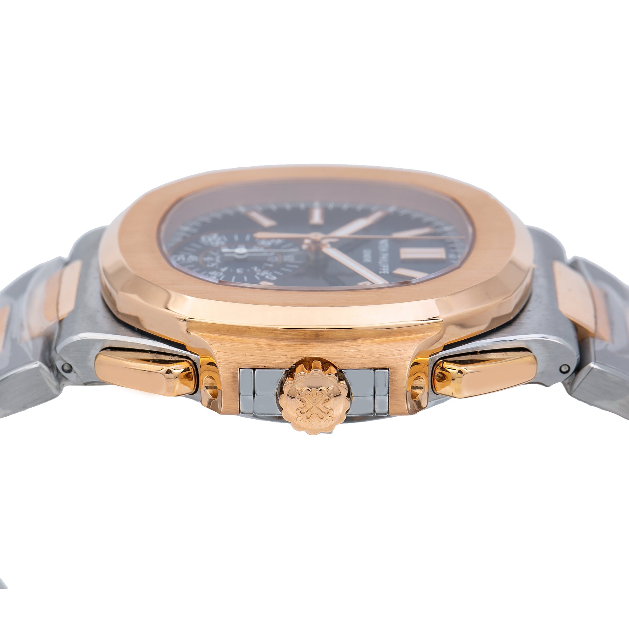 Patek Philippe Nautilus 5980/1AR 40MM Blue Dial With Two Tone Bracelet(1:1 replica) - Top club