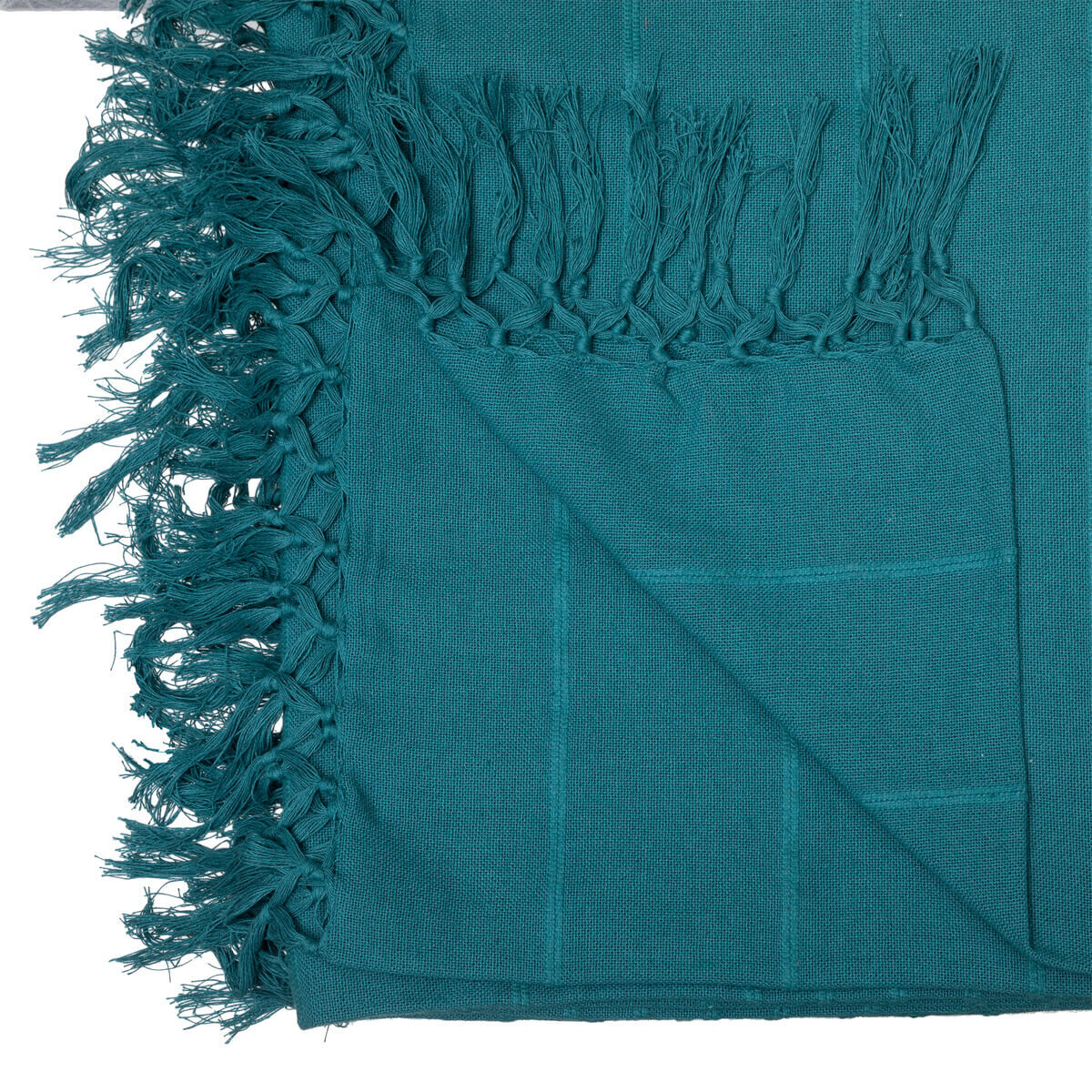 Bed Throw "Anjali" Teal, 250x230 cm