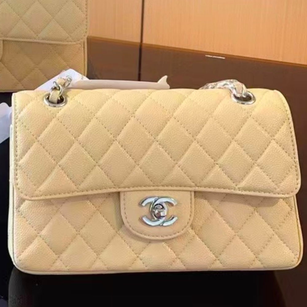 Chanel Caviar CF Small 23CM(Replica)1:1High-quality replica
