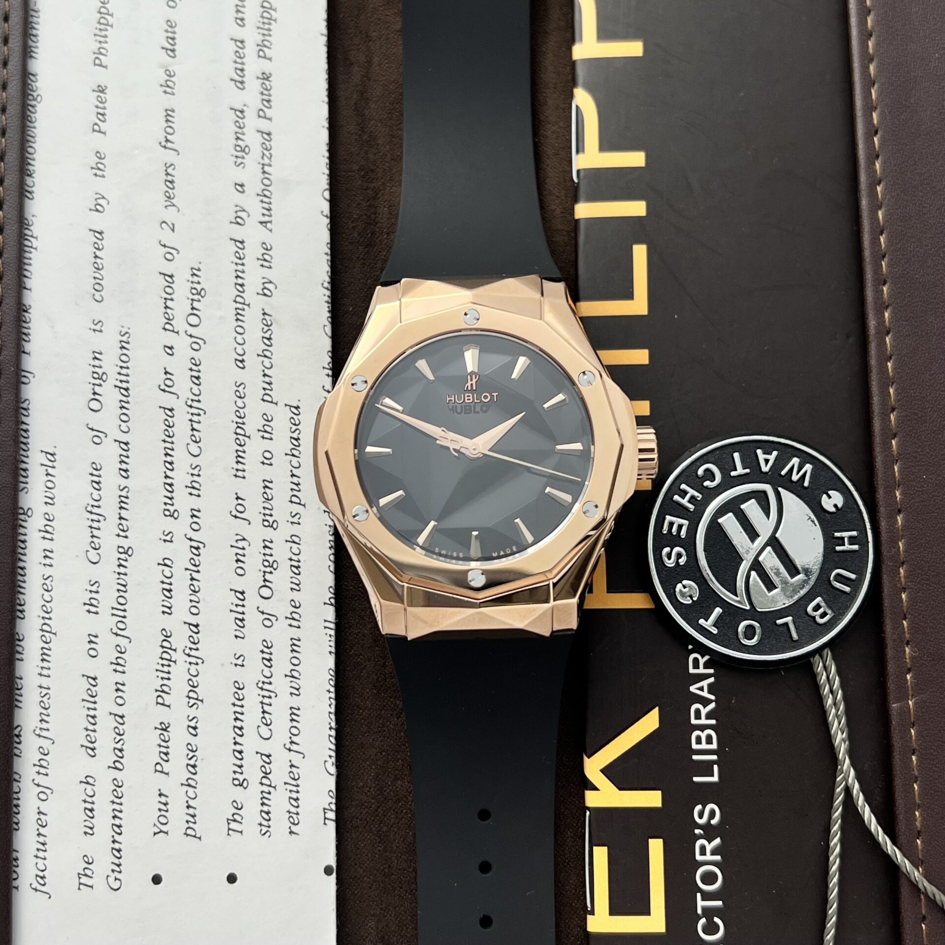 Hublot Replica 1:1 Watch Orlinski King Gold Black Dial HB Factory 40mm - Top club