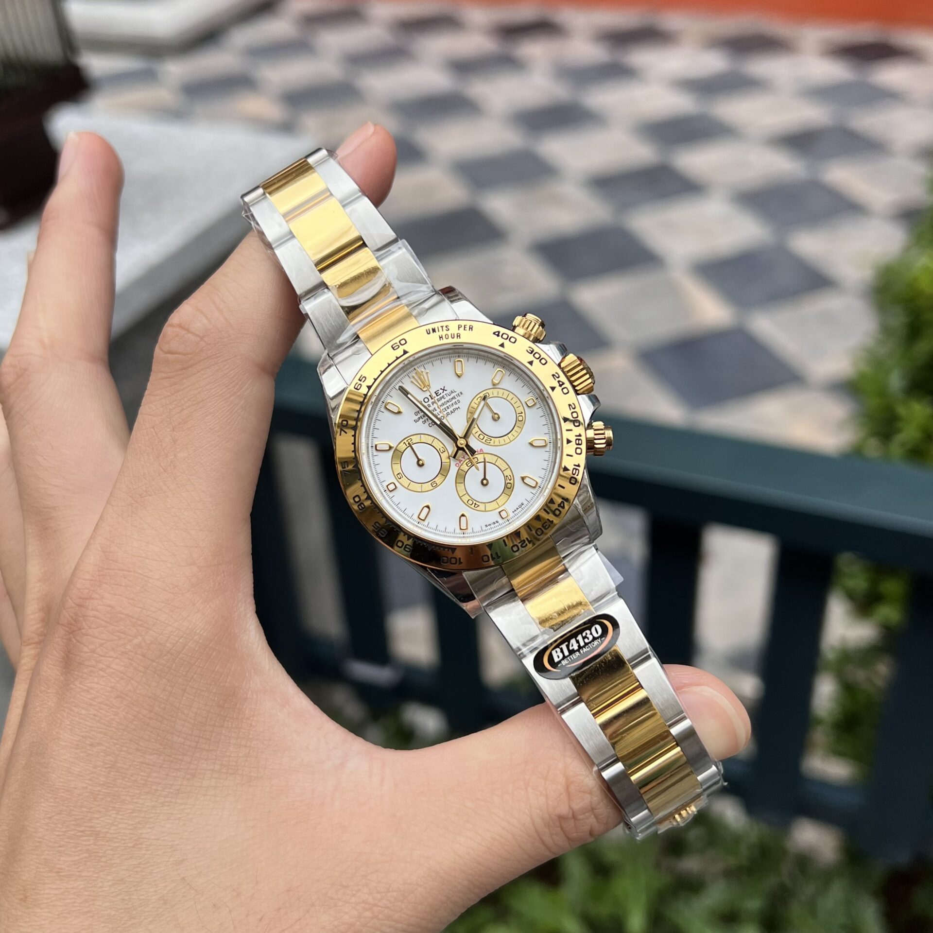 Rolex Daytona 126503 Best Replica Watch Demi Yellow BT Factory 40mm - Top club
