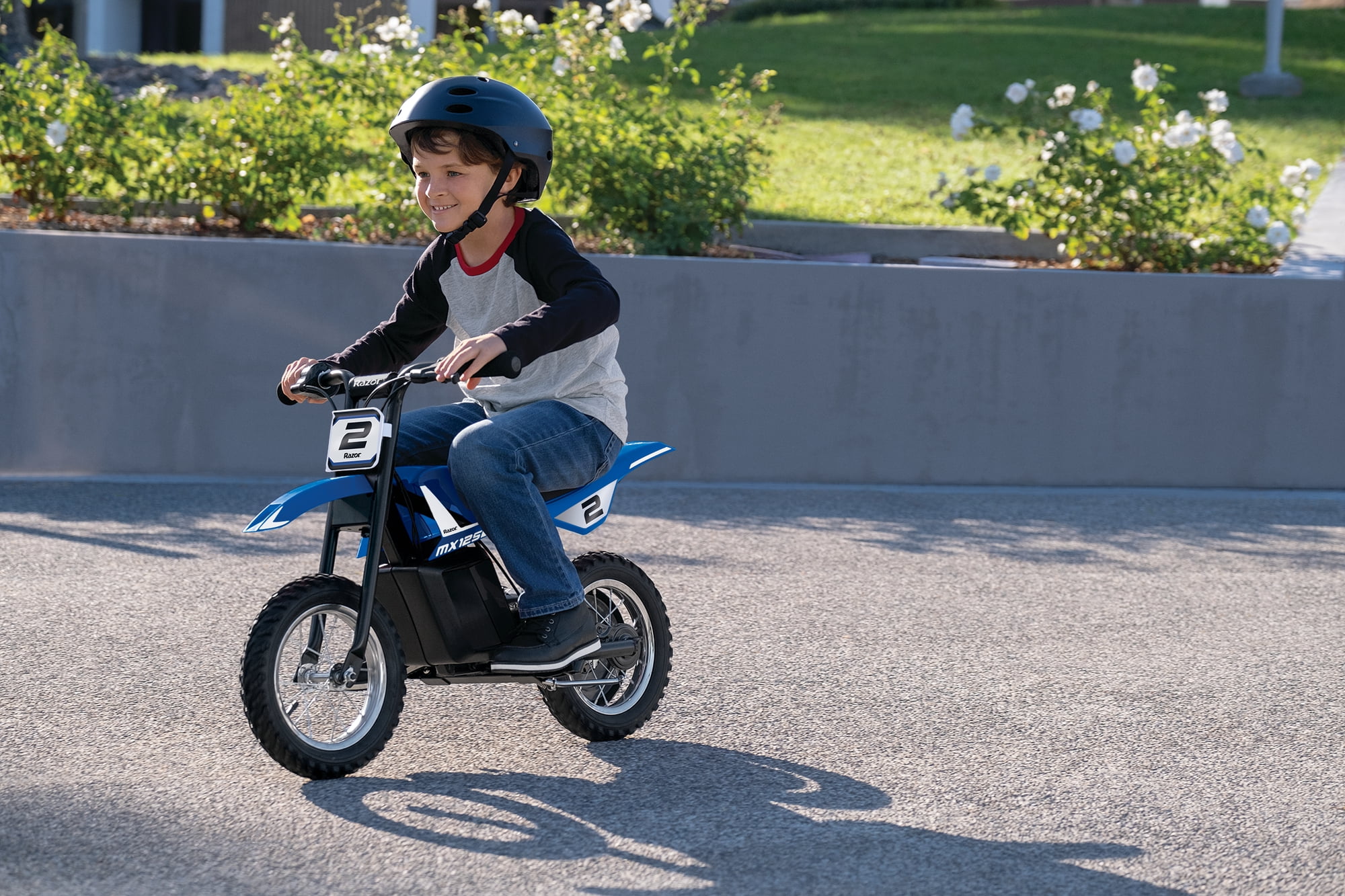 Razor Dirt Rocket MX125 Electric-Powered Dirt Bike - Black with Decal Included, for Child 5+ - Image 28