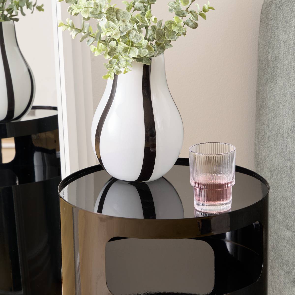 Set of 6 low tumblers "Emil'Ieau" Glass, Transparent