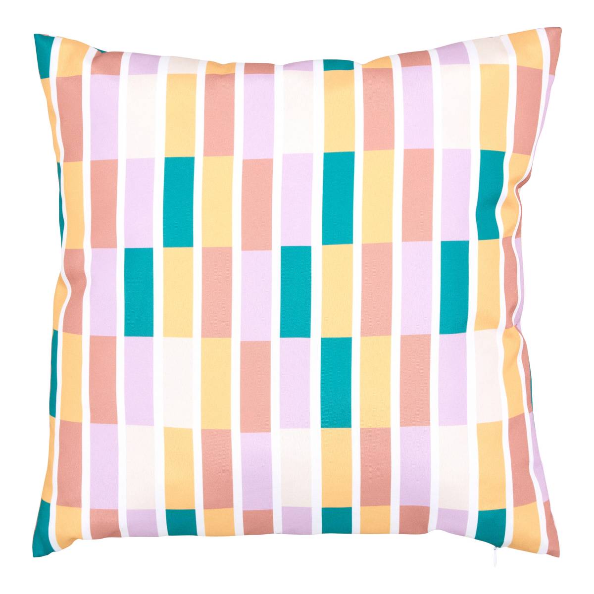 Square Outdoor Cushion "Poolside" 45 x 45 cm, Polyester, Multicolor