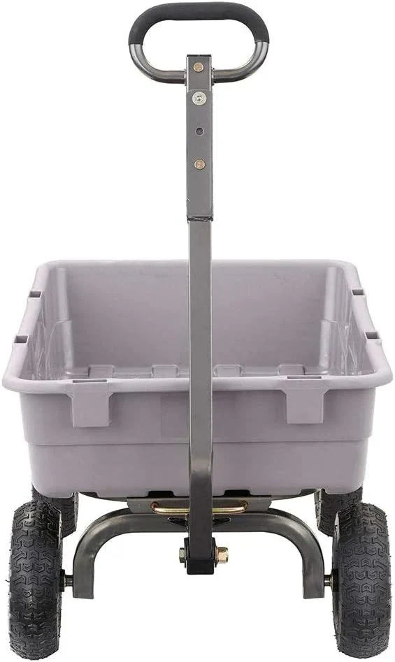 Gorilla Carts Utility Dump Wagon 6 Cubic Feet 1200 lb Capacity Black - GOR6PS - Image 40 Gorilla Carts Utility Dump Wagon 6 Cubic Feet 1200 lb Capacity Black - GOR6PS - Image 40