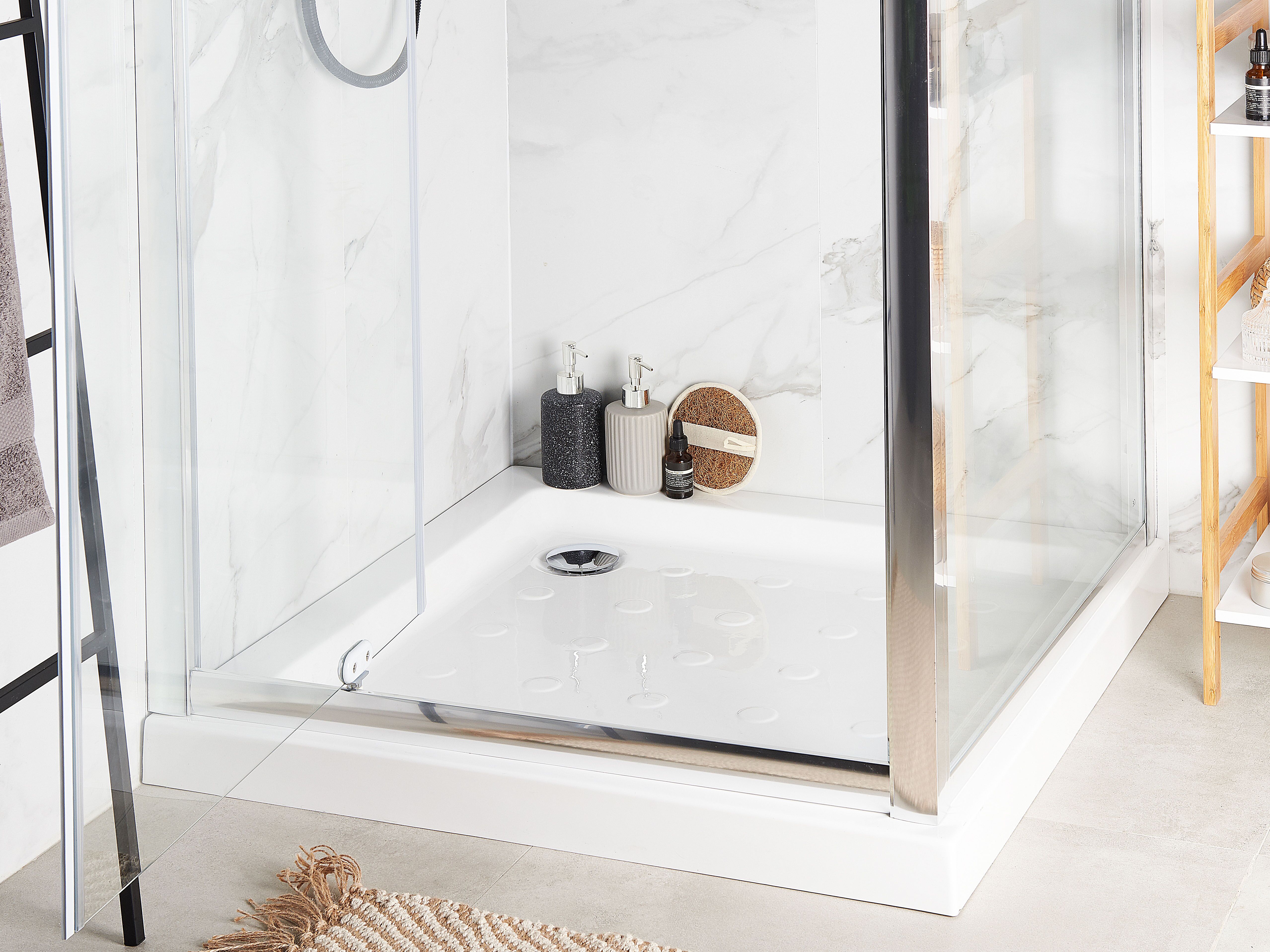 Shower Tray ESTELI 900 x 900 x 70 mm White