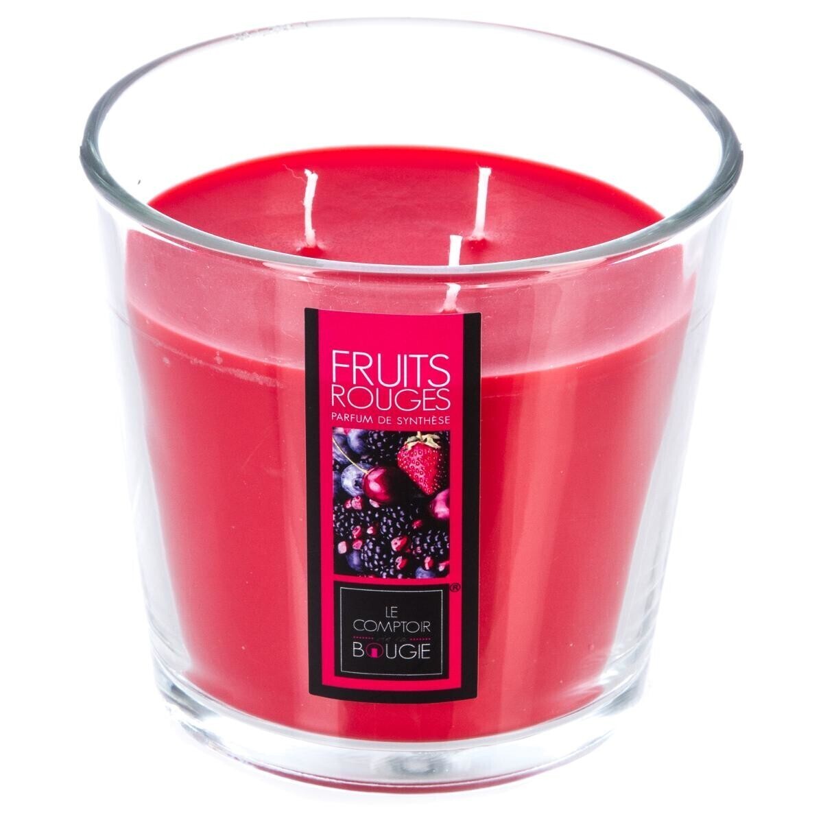 Scented candle Red fruits, 500g