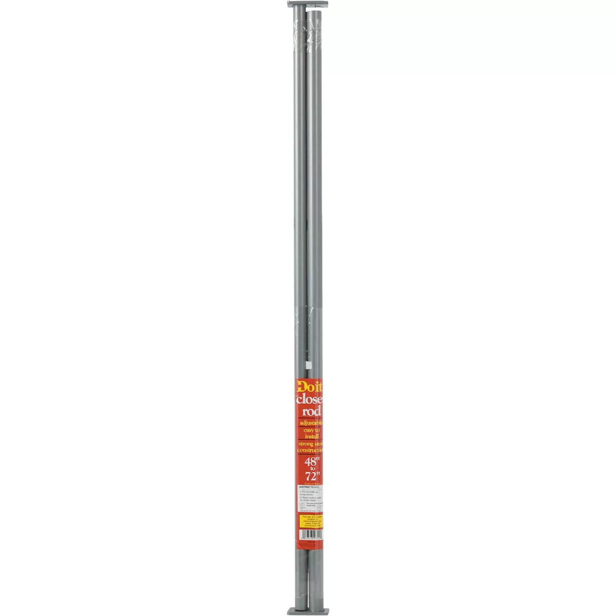 Do it 48 In. to 72 In. Adjustable Closet Rod, Lustra