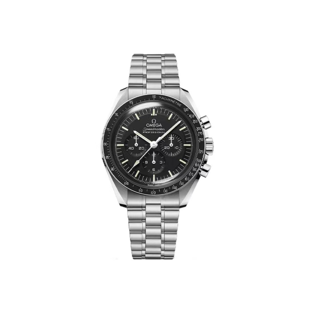 OMEGA Omega Speedmaster Series Moon Watch Master Chronometer Black Stainless Steel 42mm310.30.42.50.01.001(1:1 replica) - Top club