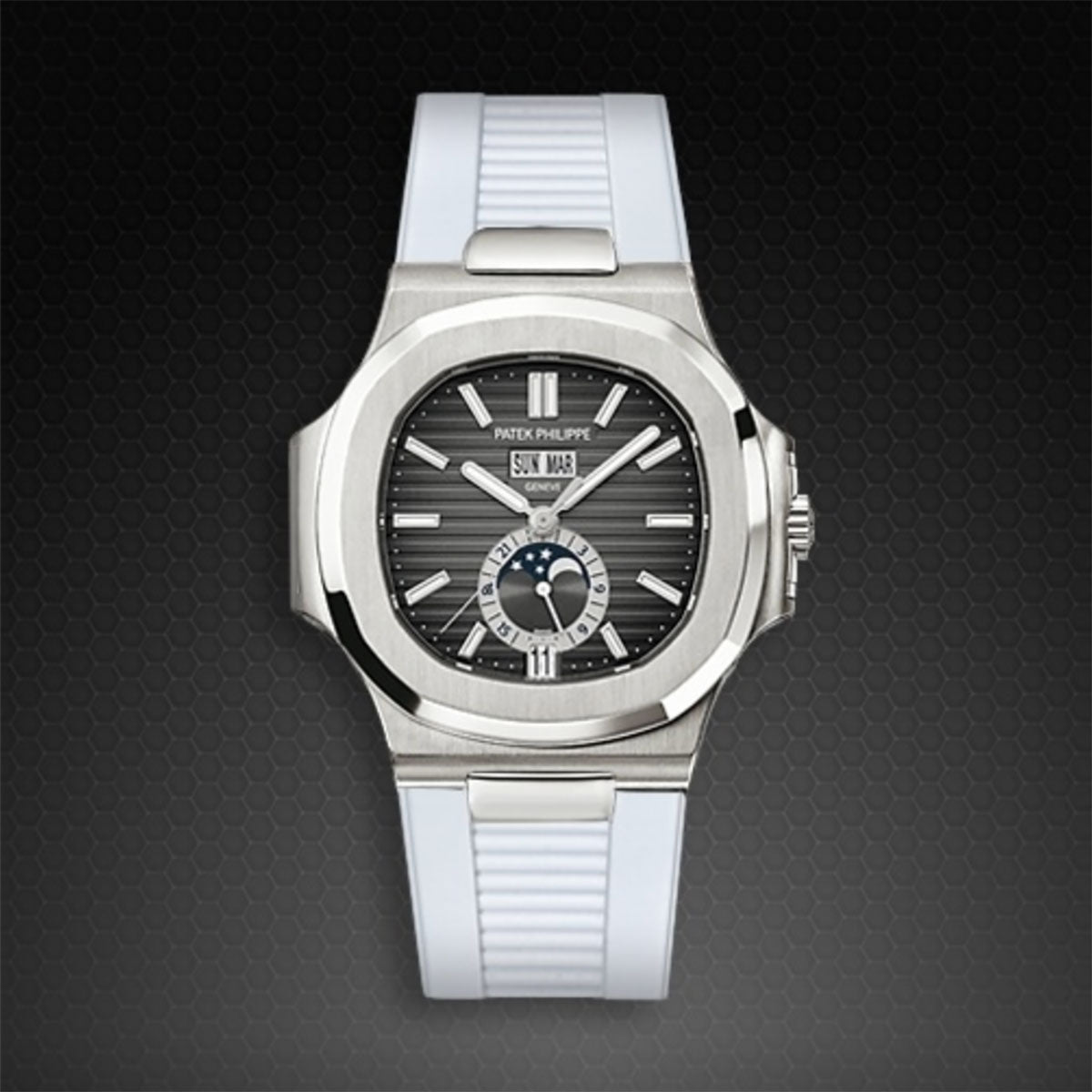 Patek Philippe - Rubber B strap for Nautilus 5726A SS(1:1 replica) - Top club