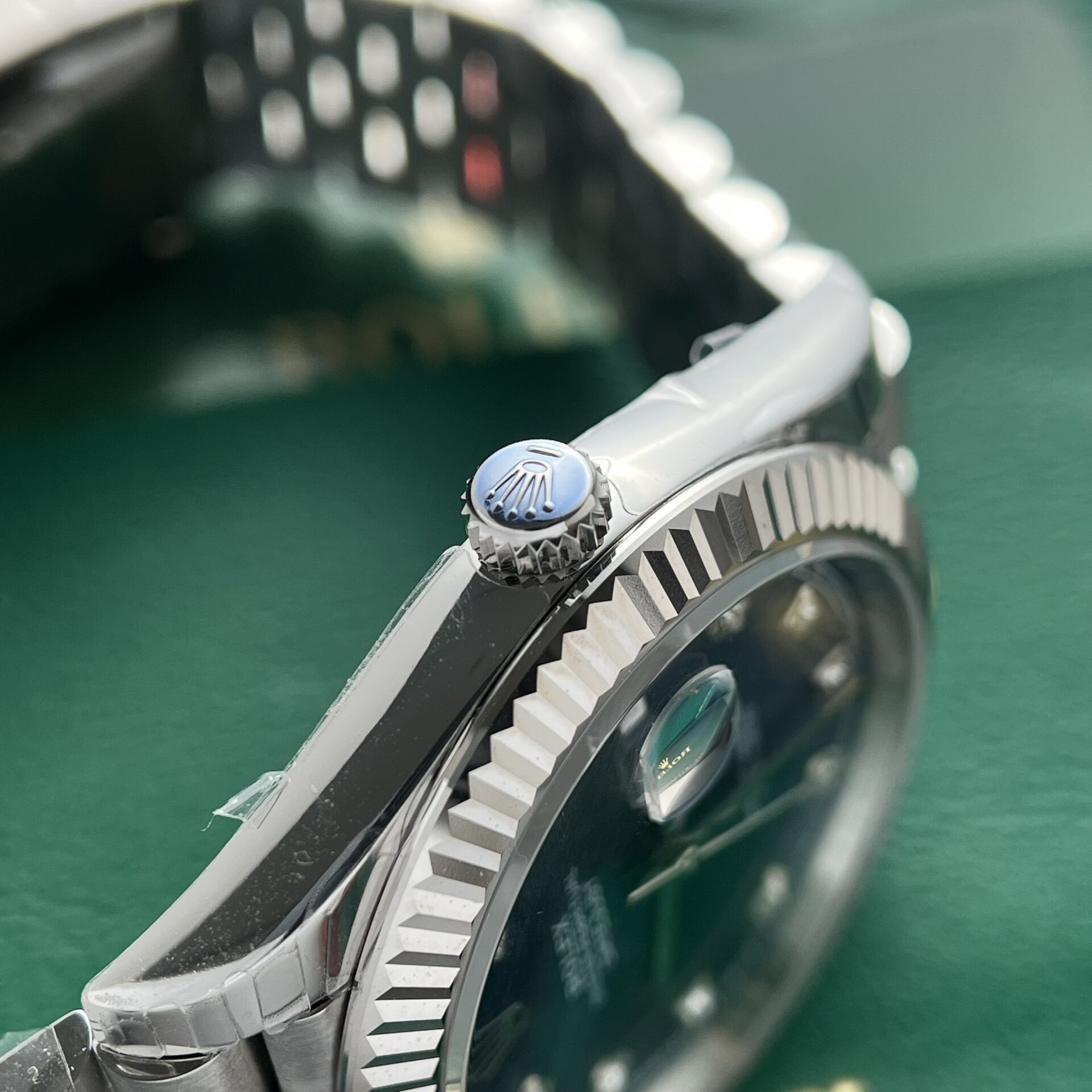 Rolex DateJust Replica 1:1 Watch Blue Dial Jubilee Strap EW Factory 36-41mm - Elite Watch Atelier
