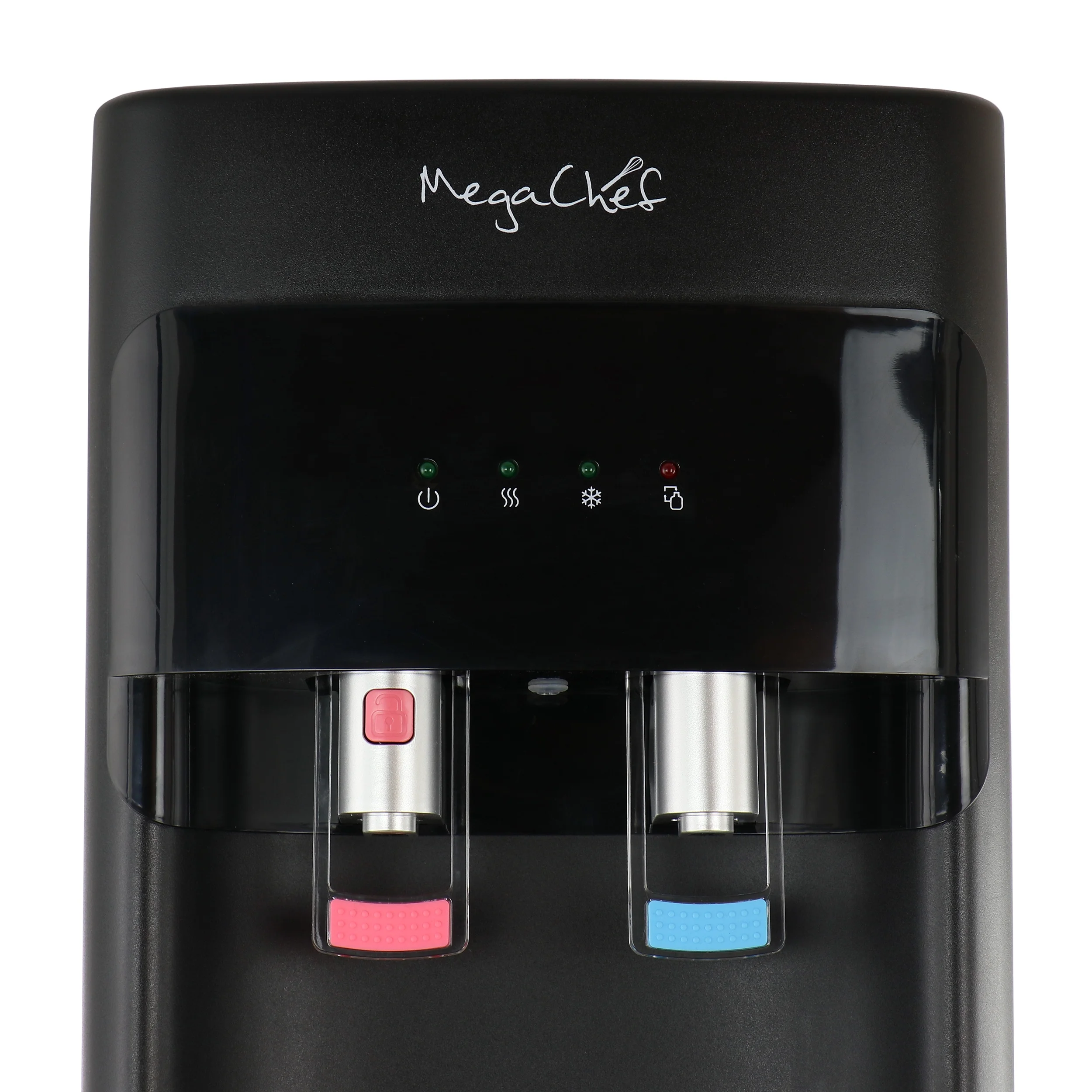 MegaChef Stainless Steel Bottom Load Hot and Cold Water Dispenser 5 Gallon Water Cooler - Image 4