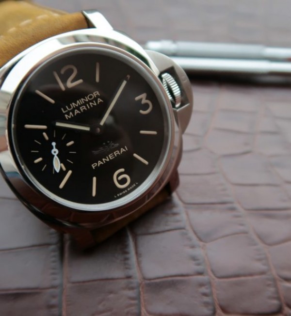 Replica Panerai XF PAM411 Firenze Brown Asso Strap A6497 - Top club