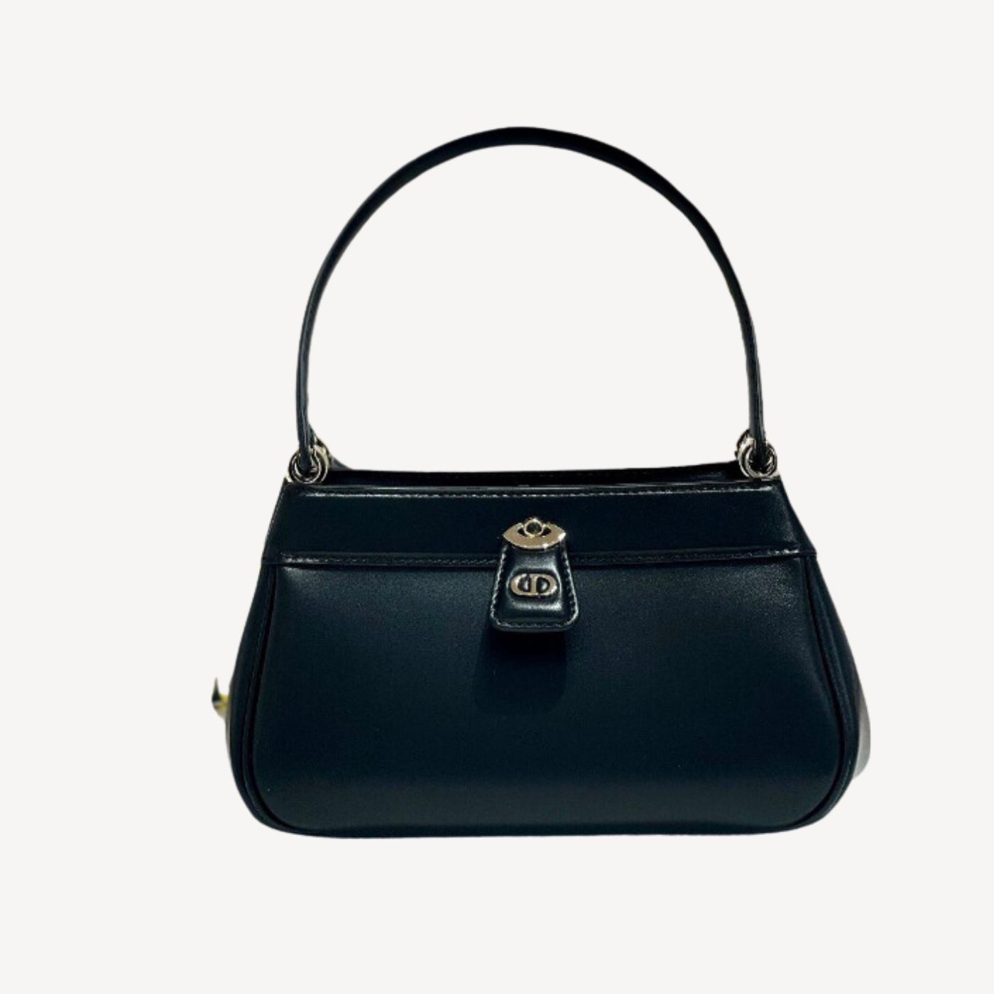 Christian Dior Small Dior Key Bag Black For Women 8.5in/22cm M1844OBEQ_M9001:1High-quality replica